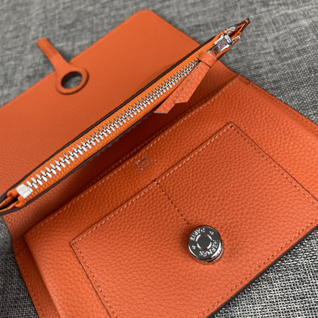 Hermès Dogon Duo Detachable Wallet - Image 9