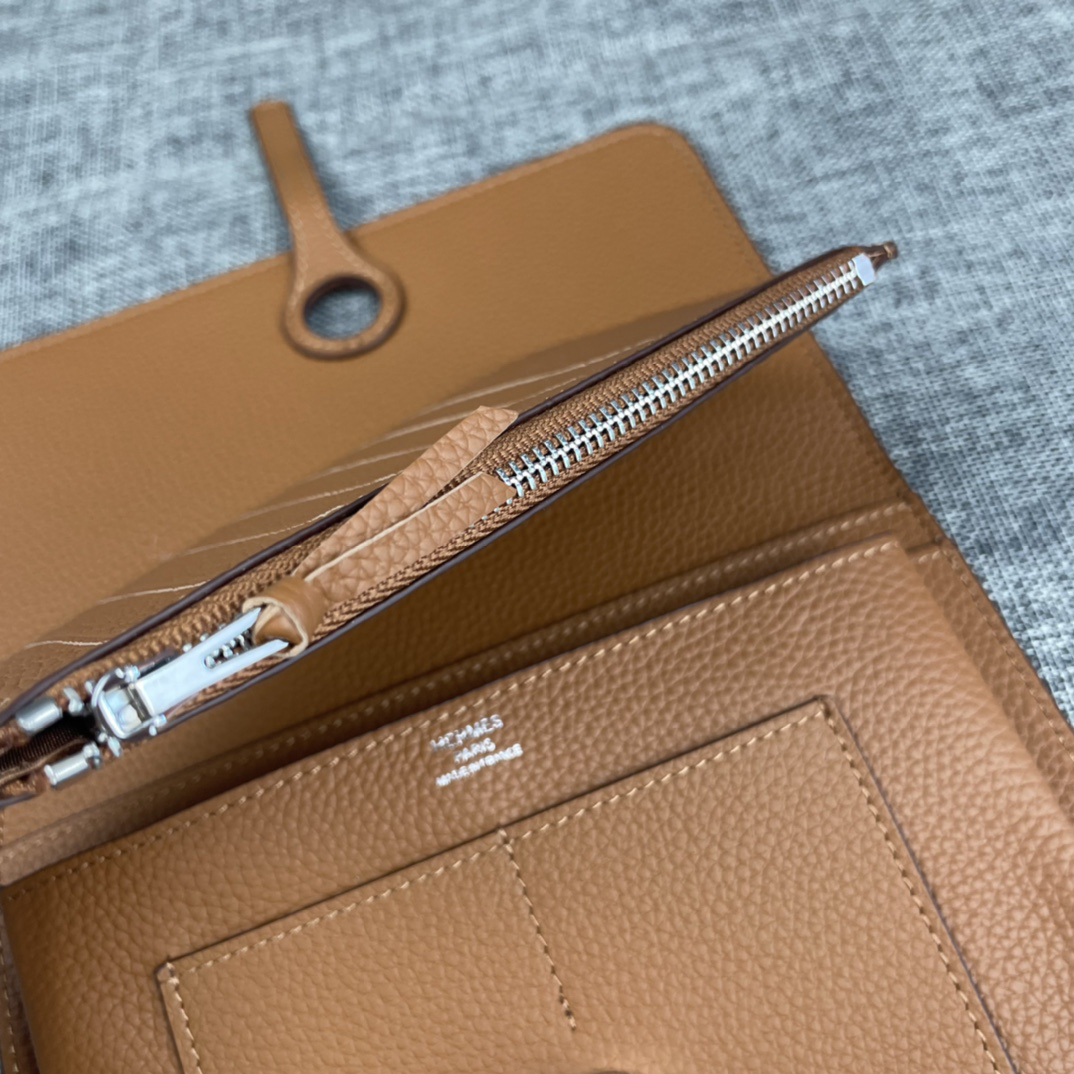Hermes Dogon Duo Detachable Wallet - Image 9