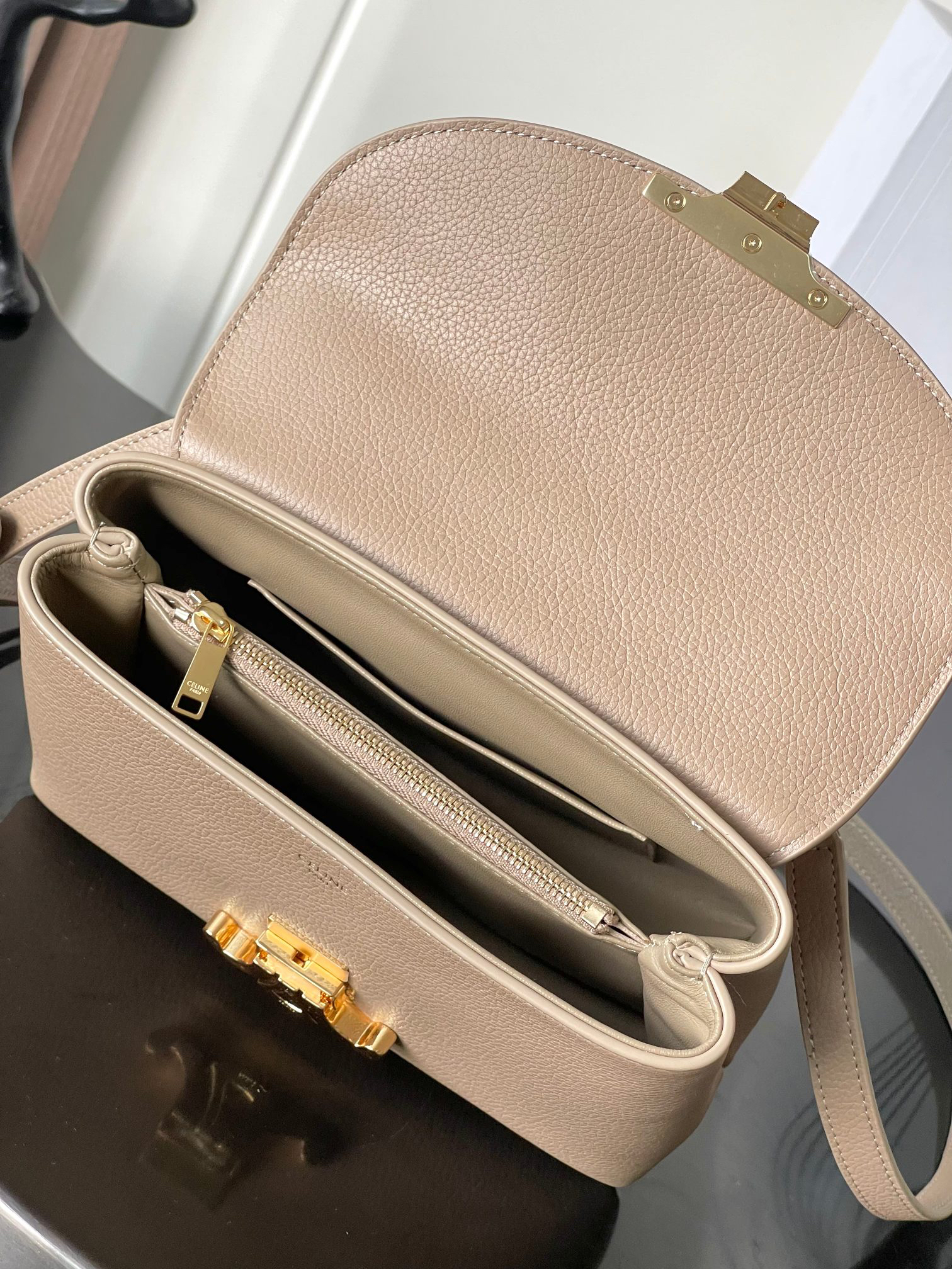 CELINE Teen Nino Soft Calfskin Handbag - Image 9
