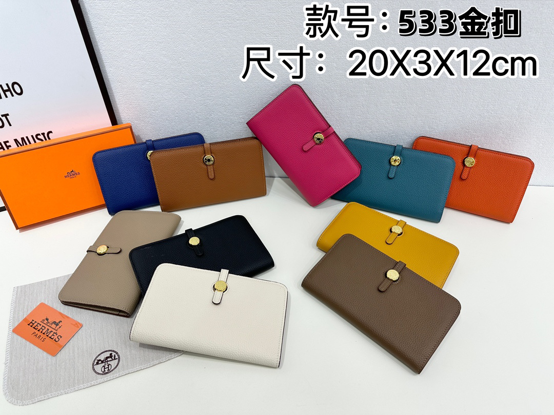 Hermes Dogon Duo Detachable Wallet - Image 9