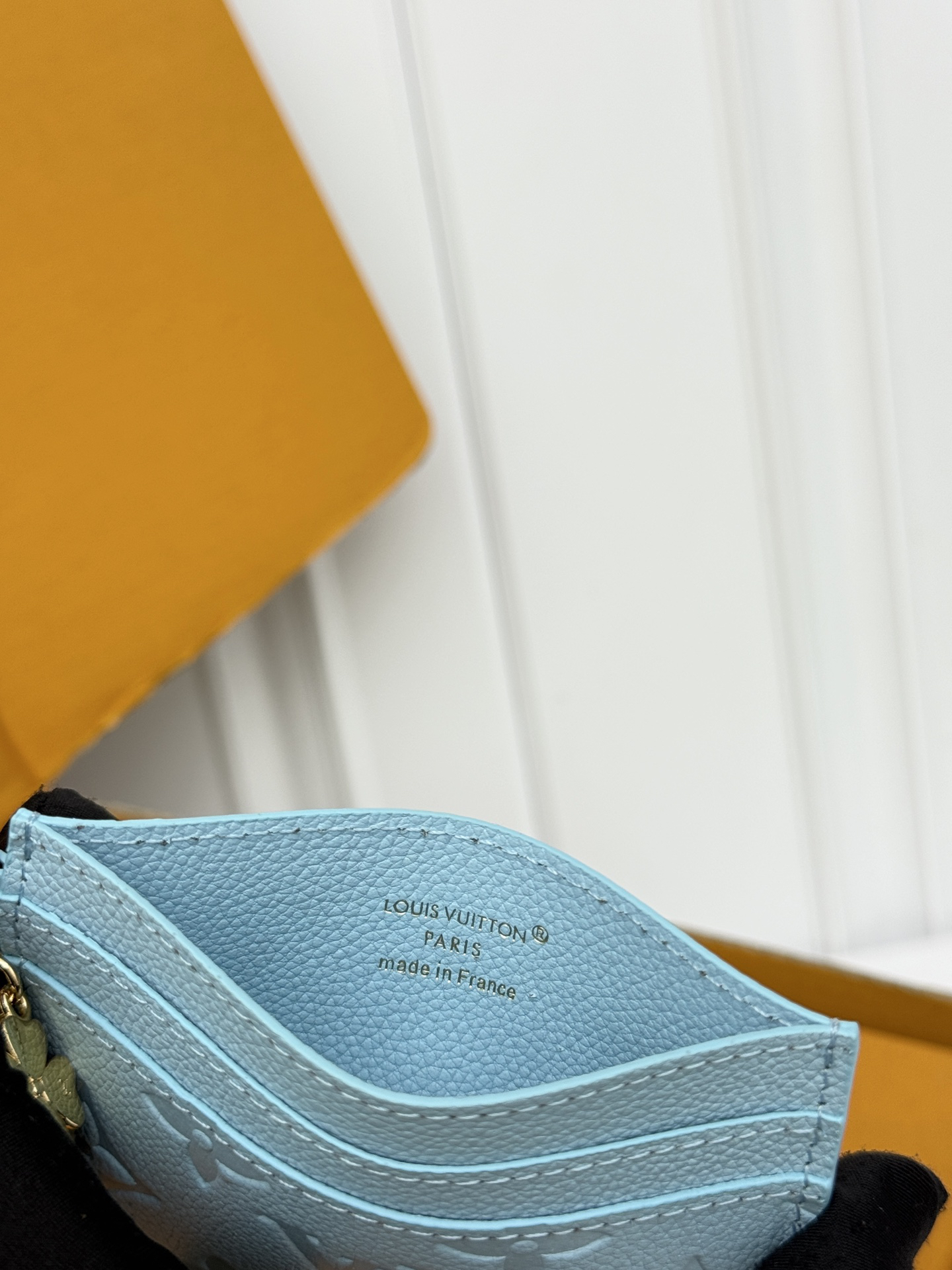 Louis Vuitton Charms Monogram Card Holder M28392 in Light Blue - Image 9