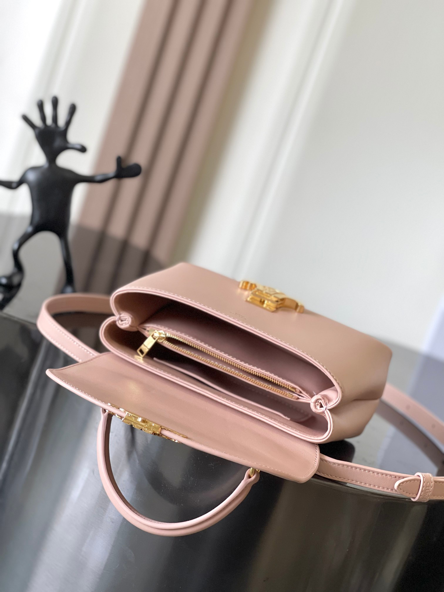 Celine Teen Nino Soft Calfskin Handbag - Image 9