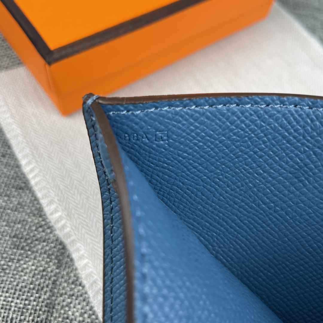 Hermes Palm-Grain Leather Wallet 5120 - Image 9