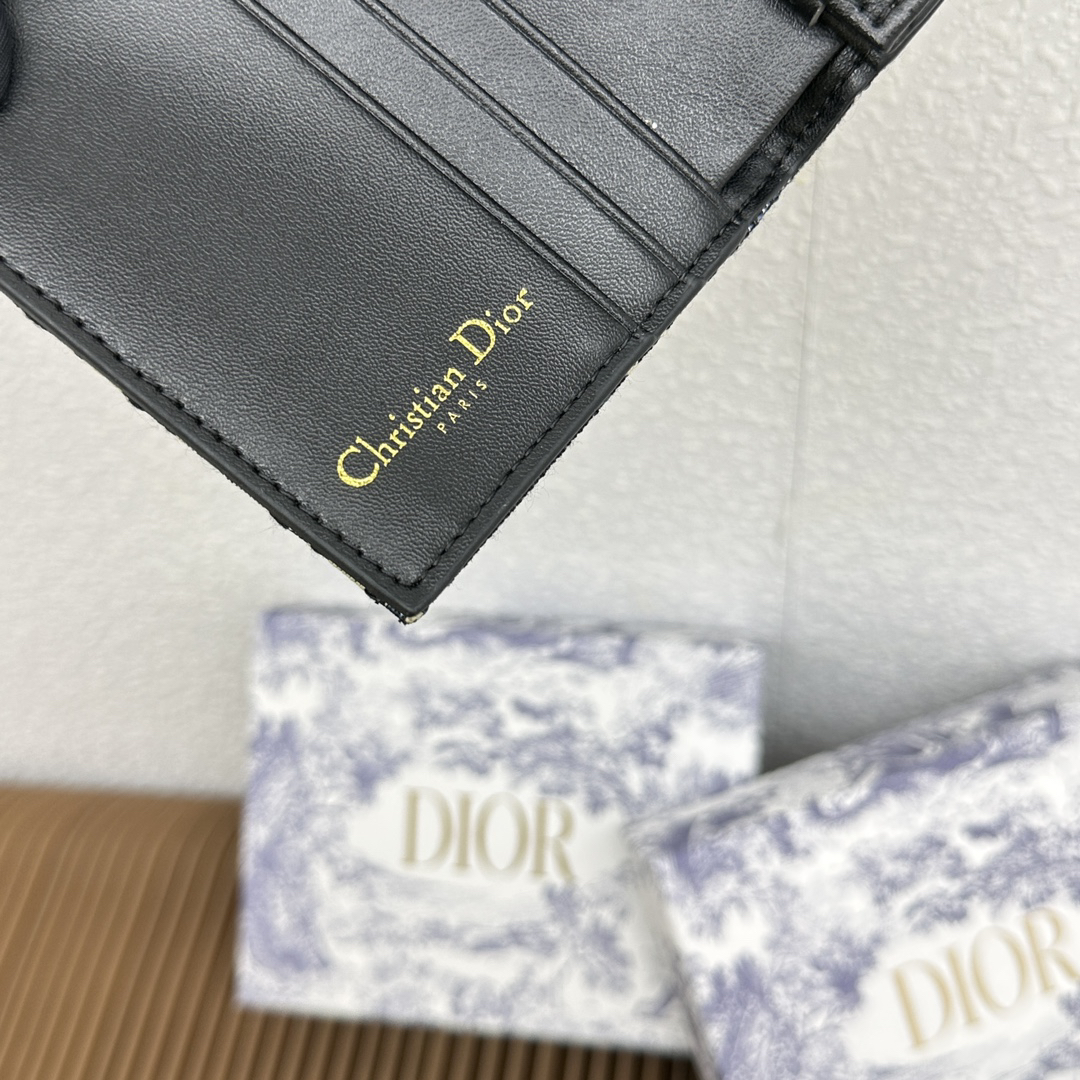 Dior Saddle Nymphea Wallet - Image 9