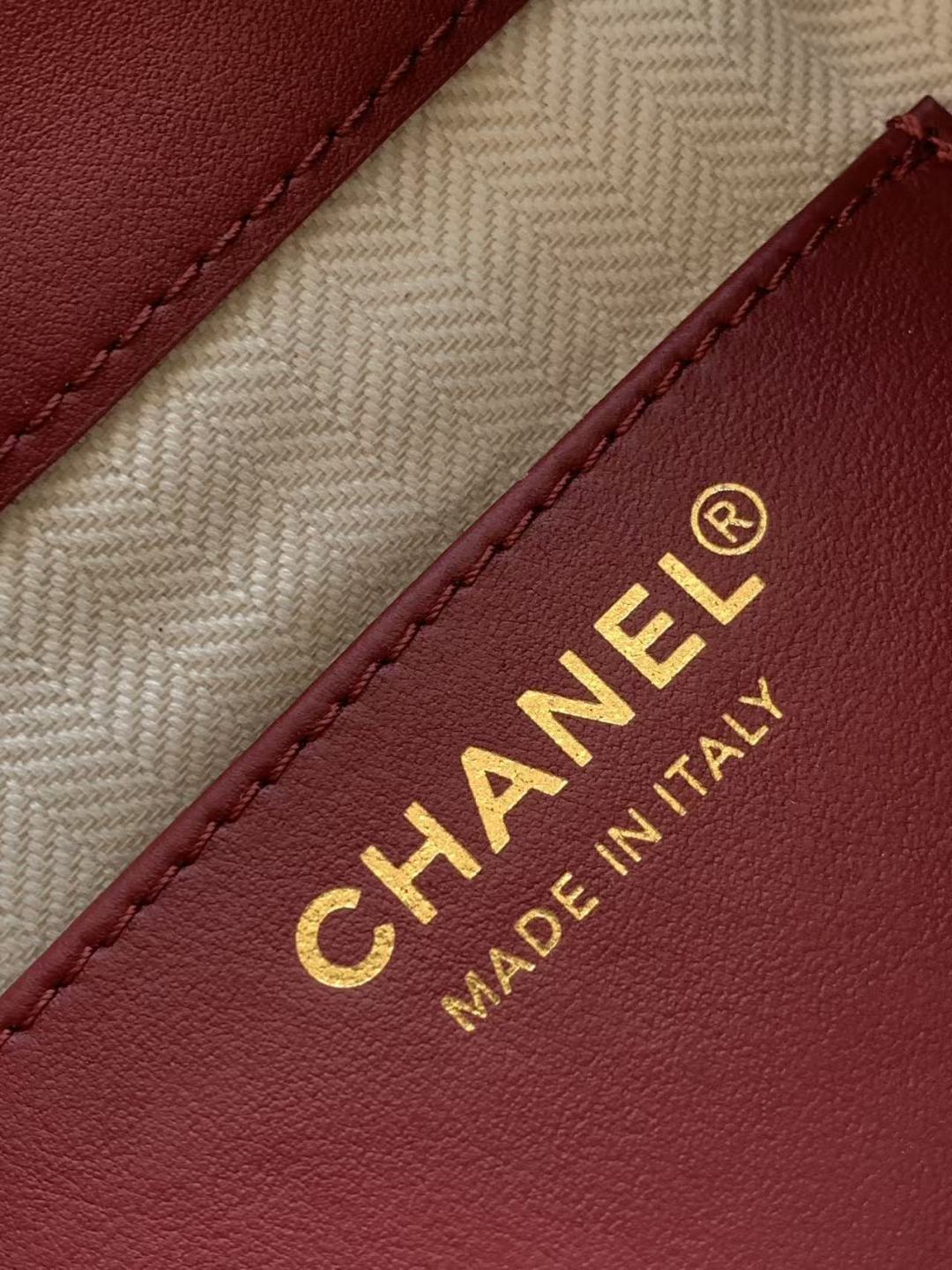 Chanel 26B AS6537 Small Leather Bucket Crossbody Bag - Image 9