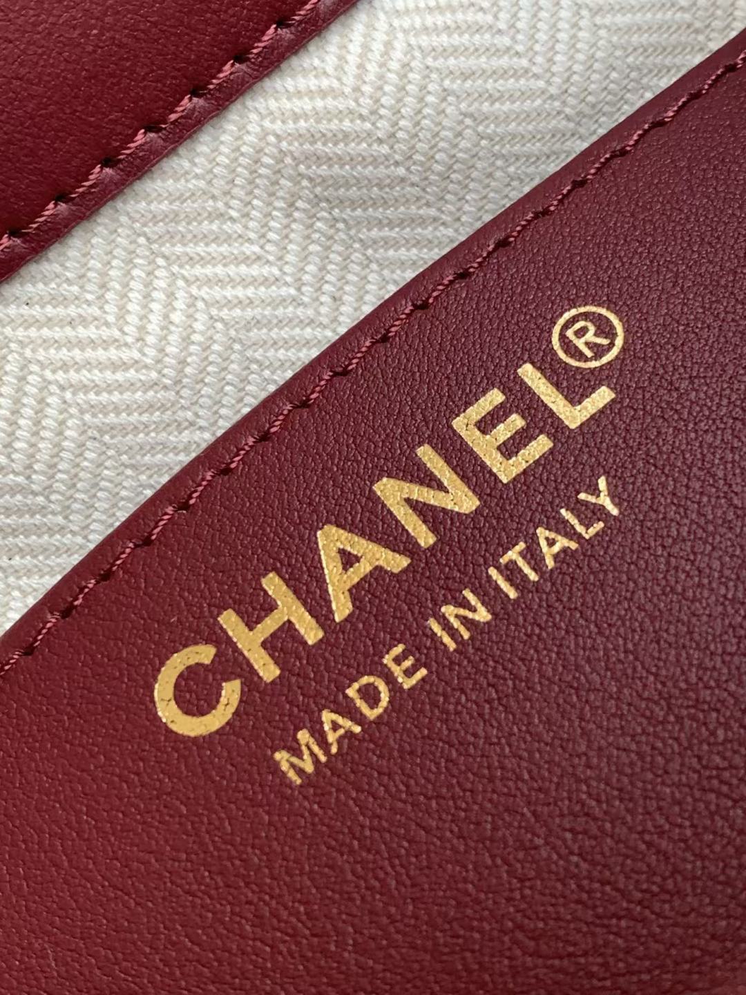 Chanel 26B AS6537 Small Leather Bucket Crossbody Bag - Image 9