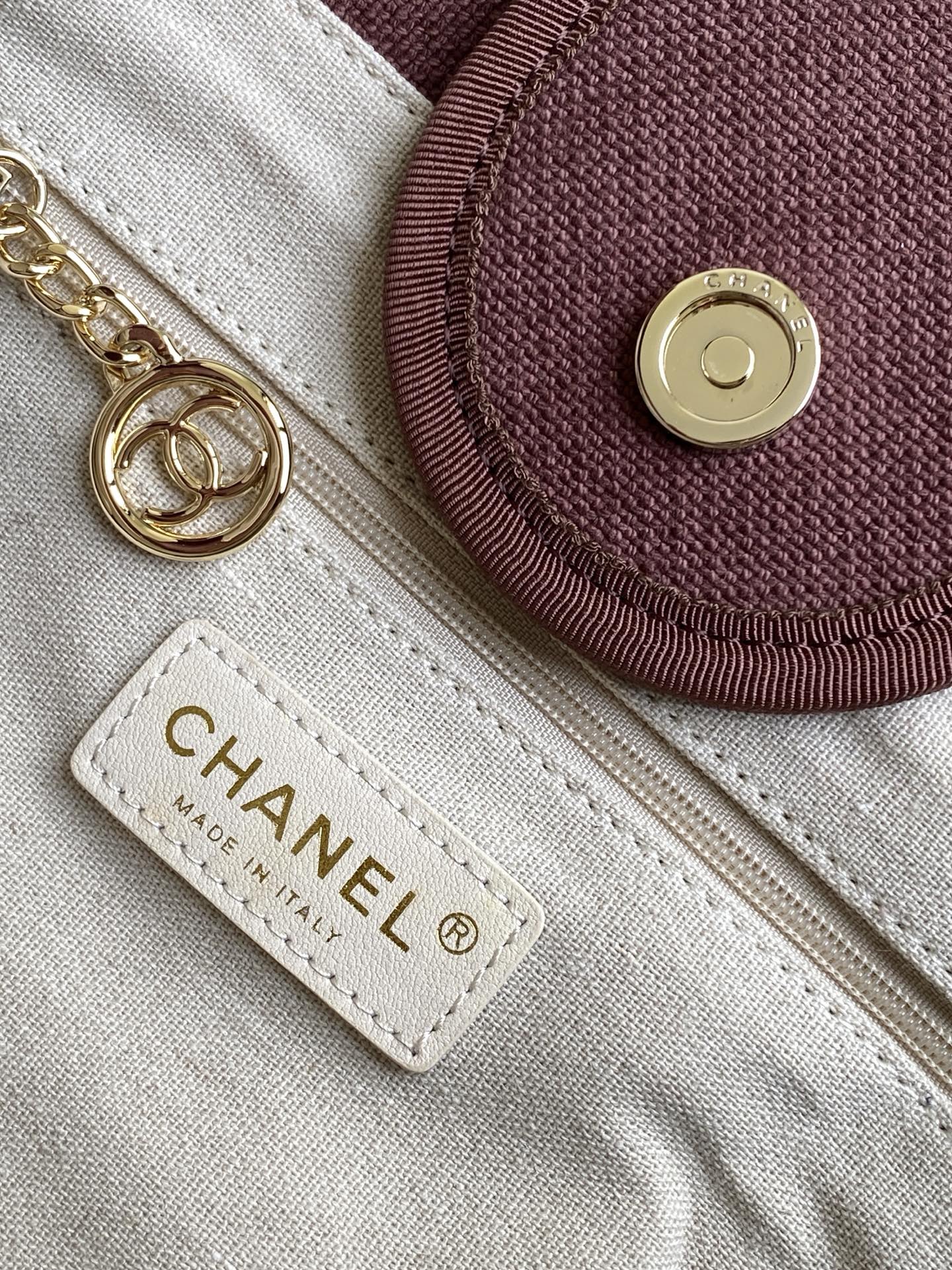 Chanel Beach Shopping Tote Bag A66941 - Image 9
