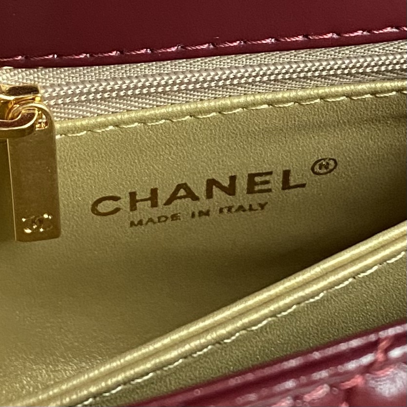 Chanel Coco Handle Leather Handbag - Image 9