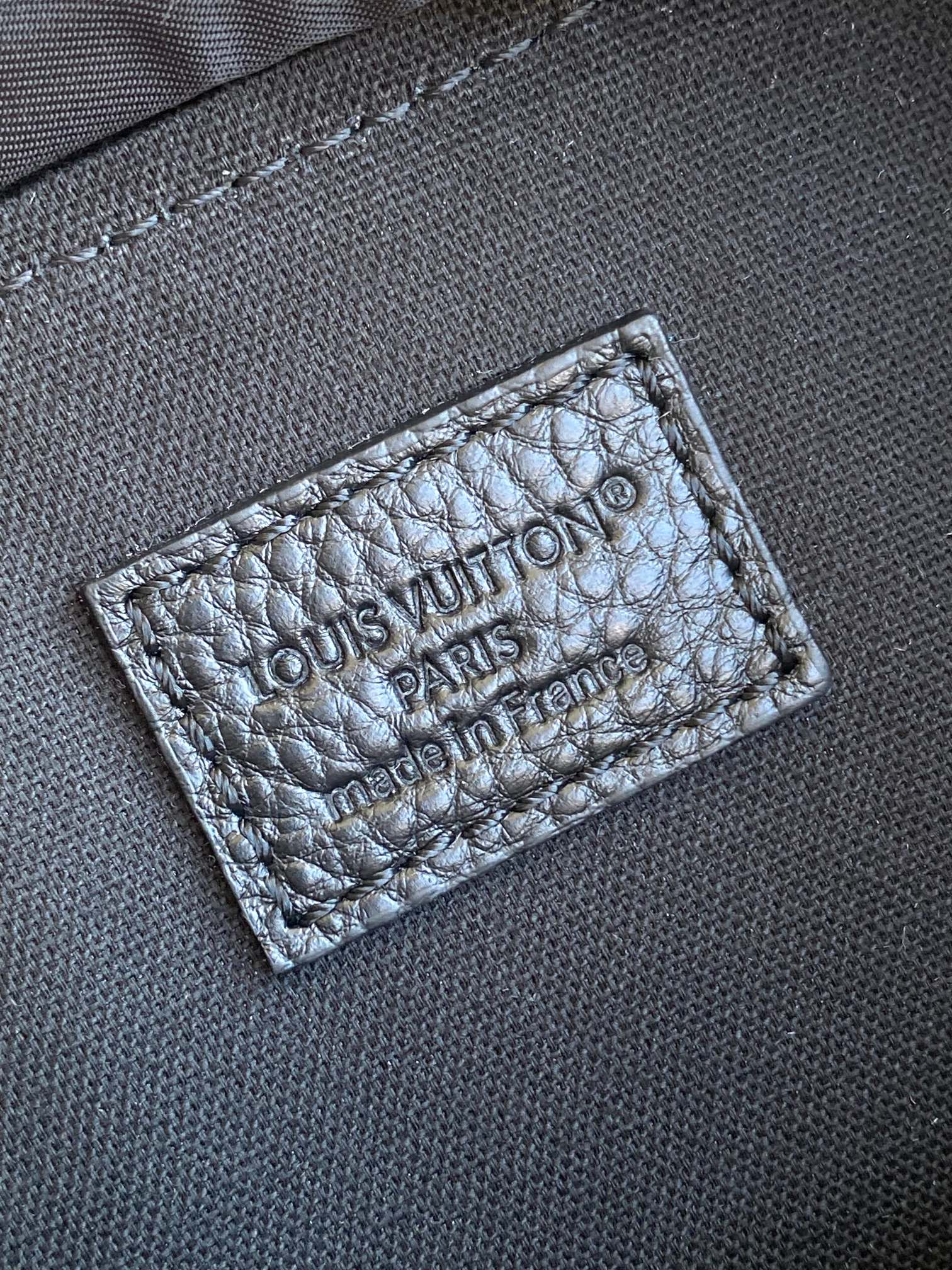 Louis Vuitton Montsouris Backpack in LV Blason Washed Denim M14135 - Image 9