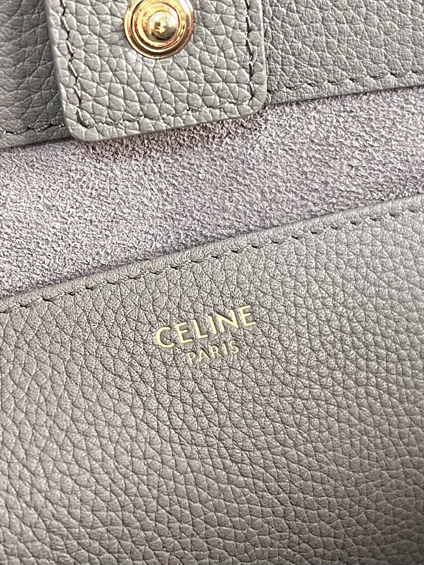 Celine CUIR CABAS ANAIS Grained Calfskin Tote Bag - Image 9