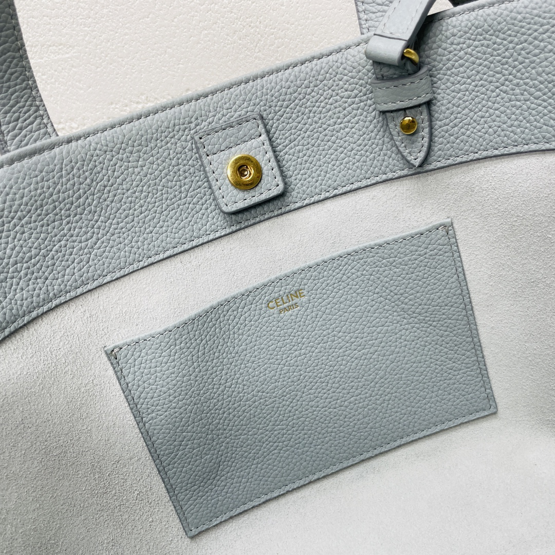 CABAS ANAIS Mini Tote Bag in Grained Cowhide Leather - Image 9