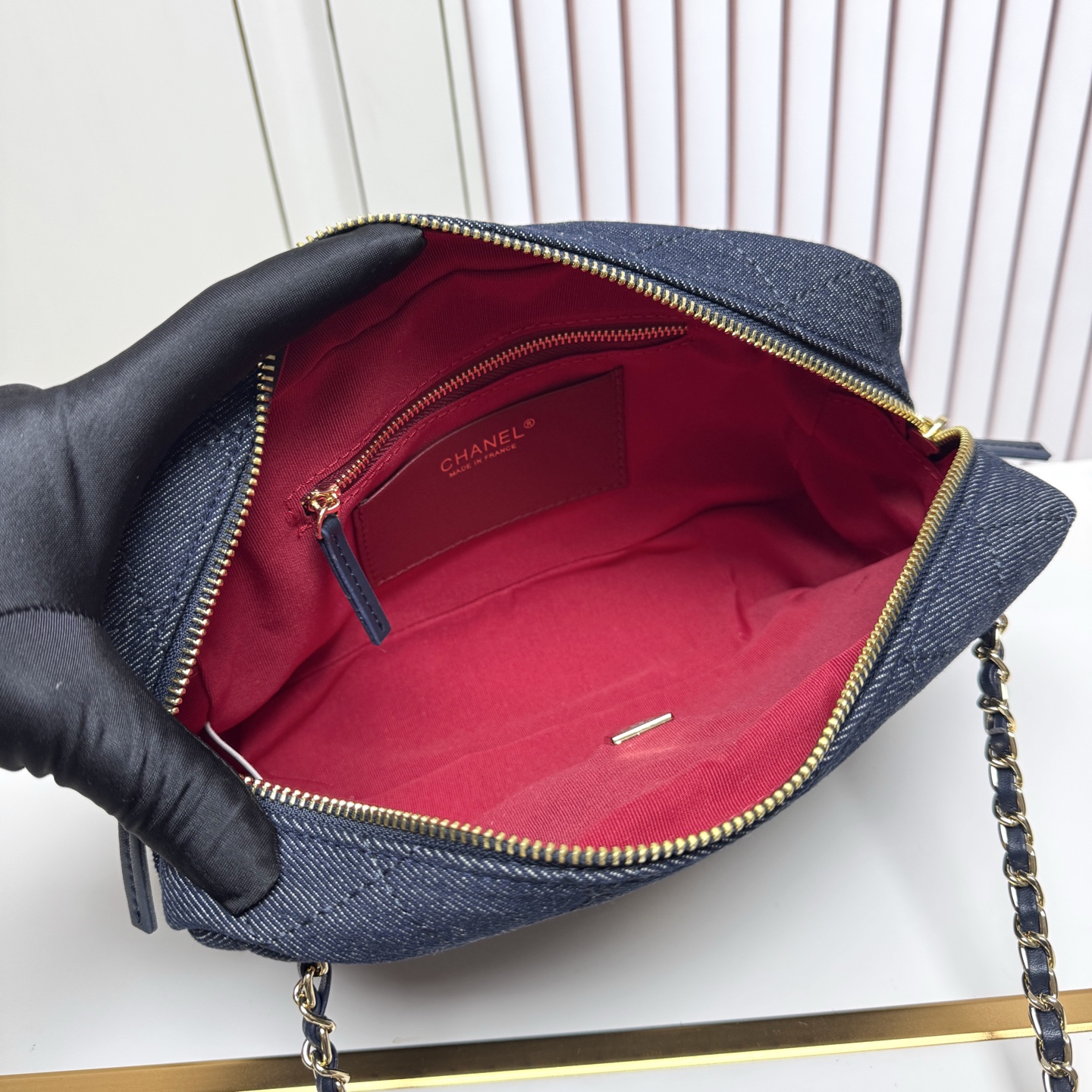 Chanel 26A Denim Series Small Shoulder Bag - Image 9