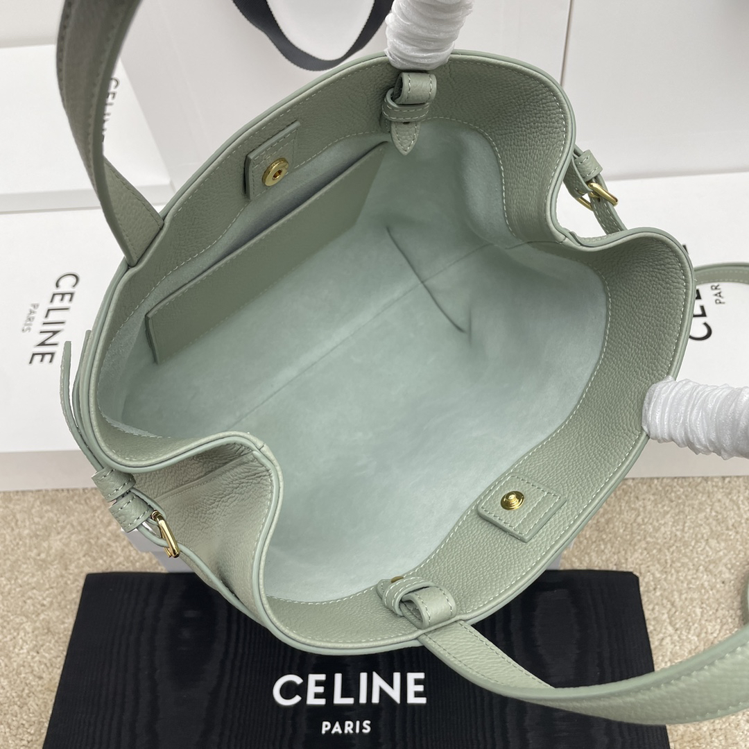 Mini CABAS ANAIS Textured Calfskin Tote Bag - Image 9