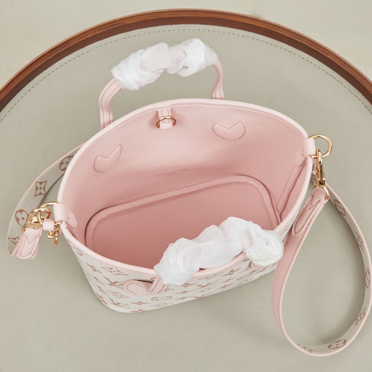 Louis Vuitton Neverfull Inside Out BB Handbag M2A466 M2A465 - Image 9