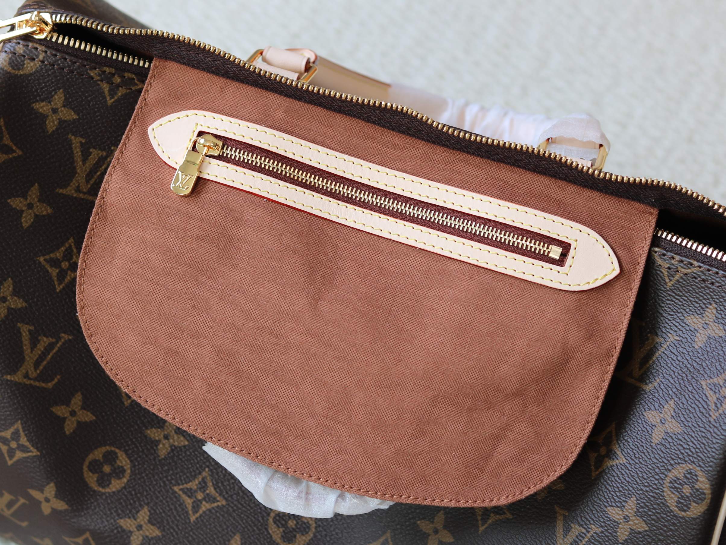 Louis Vuitton Speedy Bandoulière 35 Monogram Canvas Handbag - Image 9
