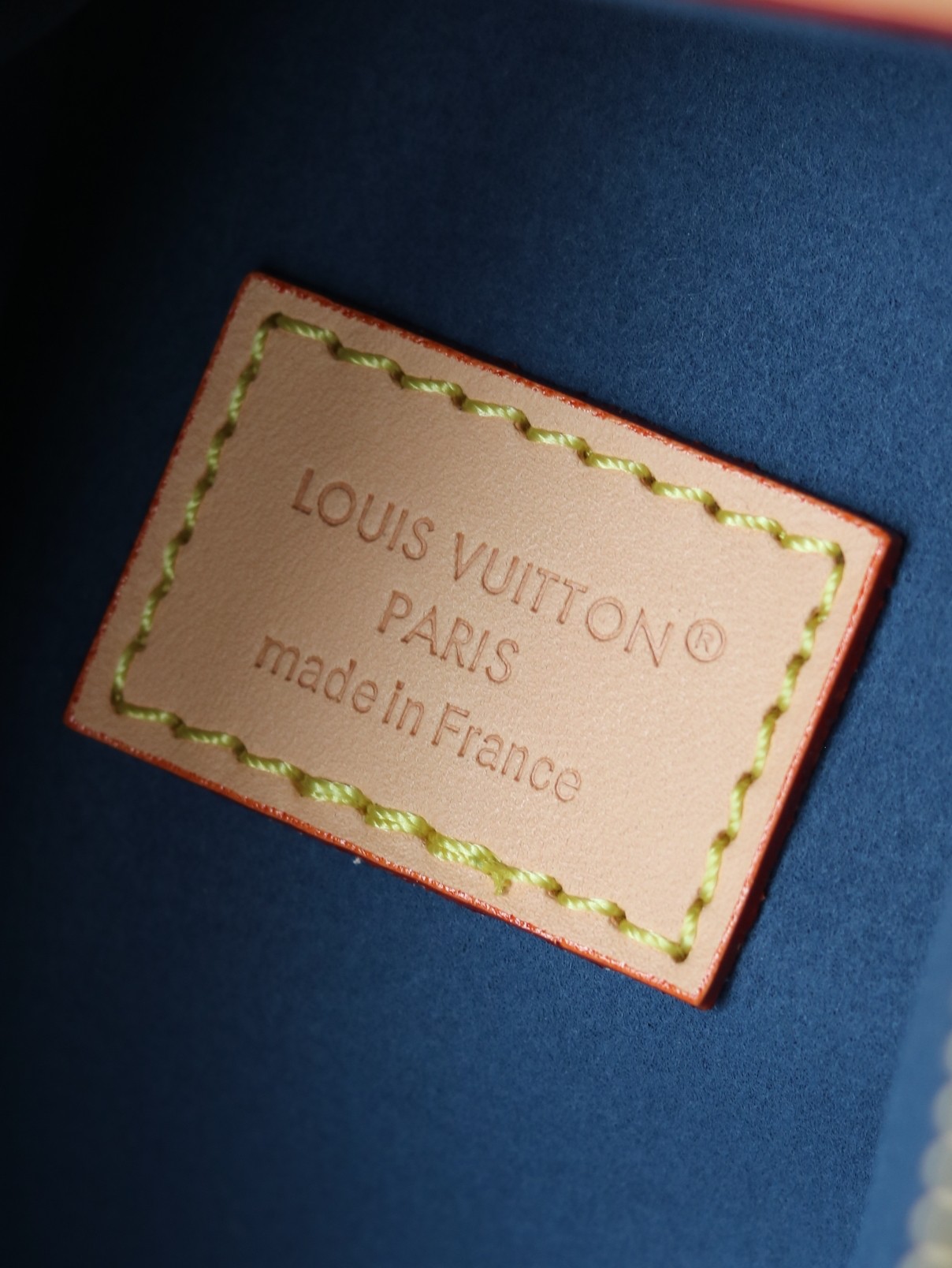 Louis Vuitton Side Trunk Medium Bag in Denim Rendez-Vous - Image 9