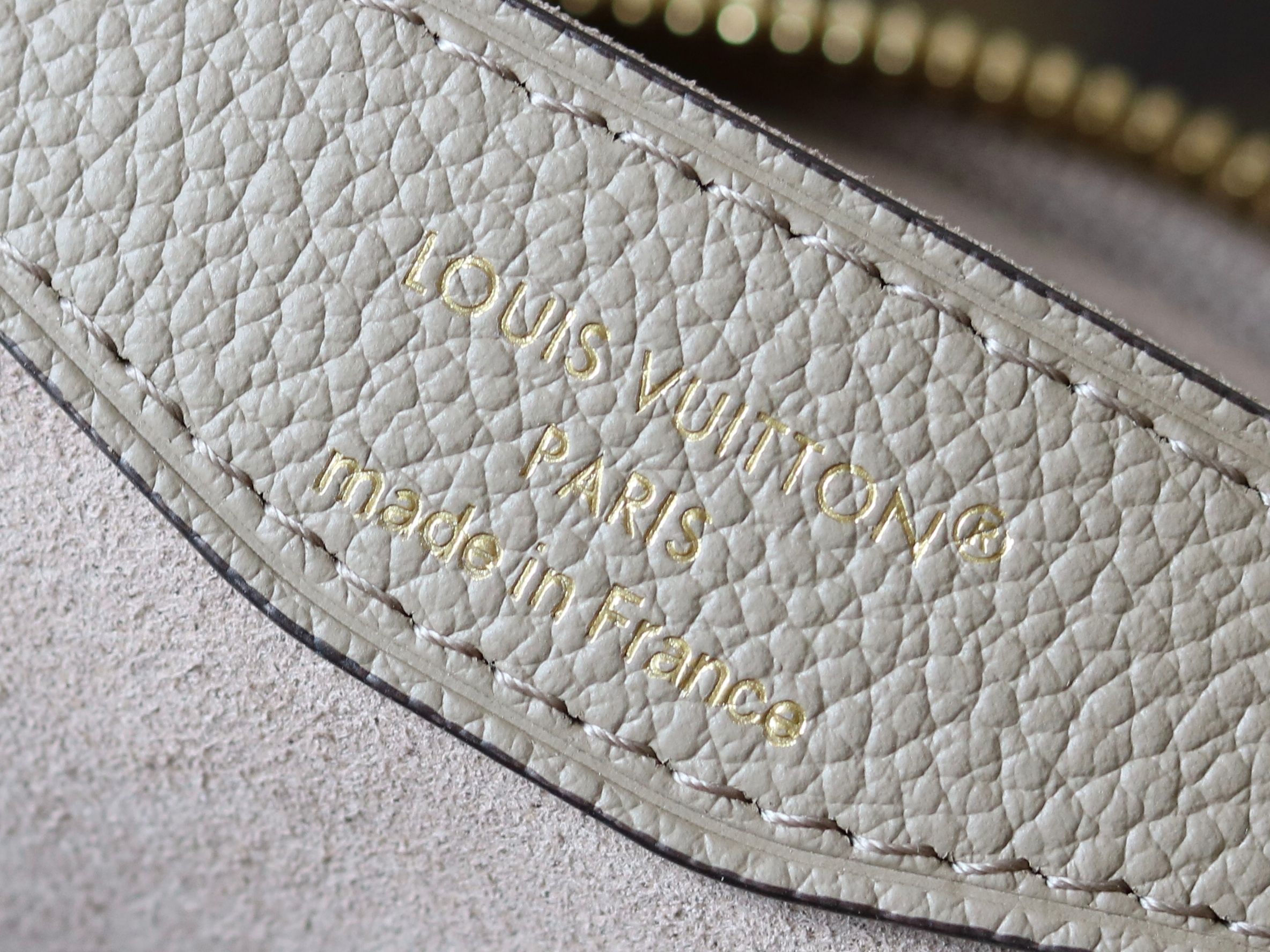 Louis Vuitton Boulogne Monogram Empreinte Leather Crossbody Bag - Image 9