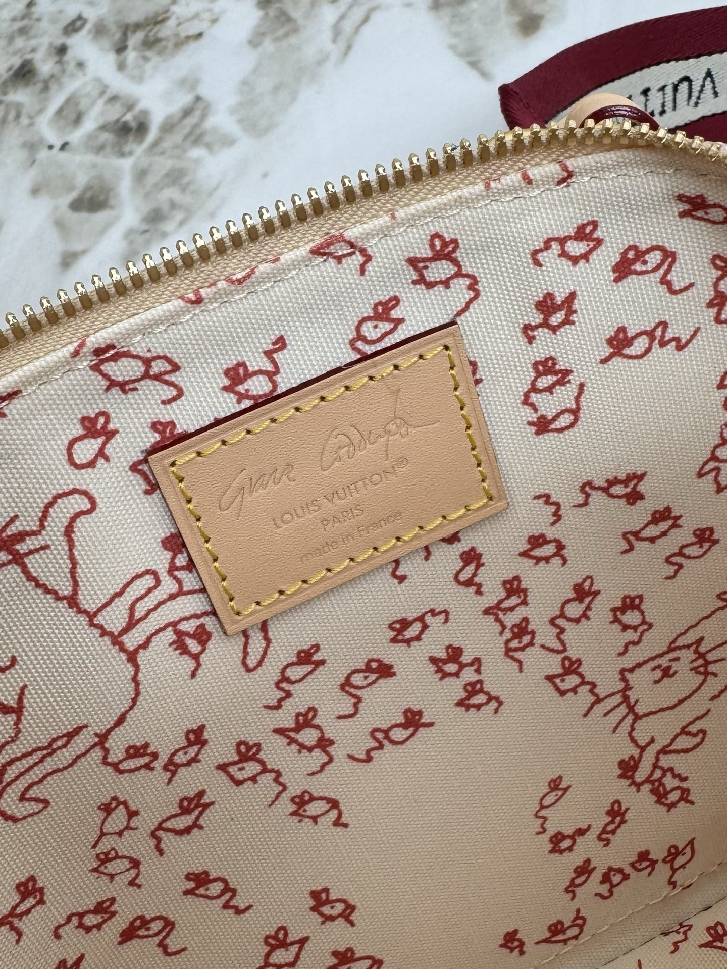 Louis Vuitton Alma BB Catogram Canvas Handbag M25728 - Image 9