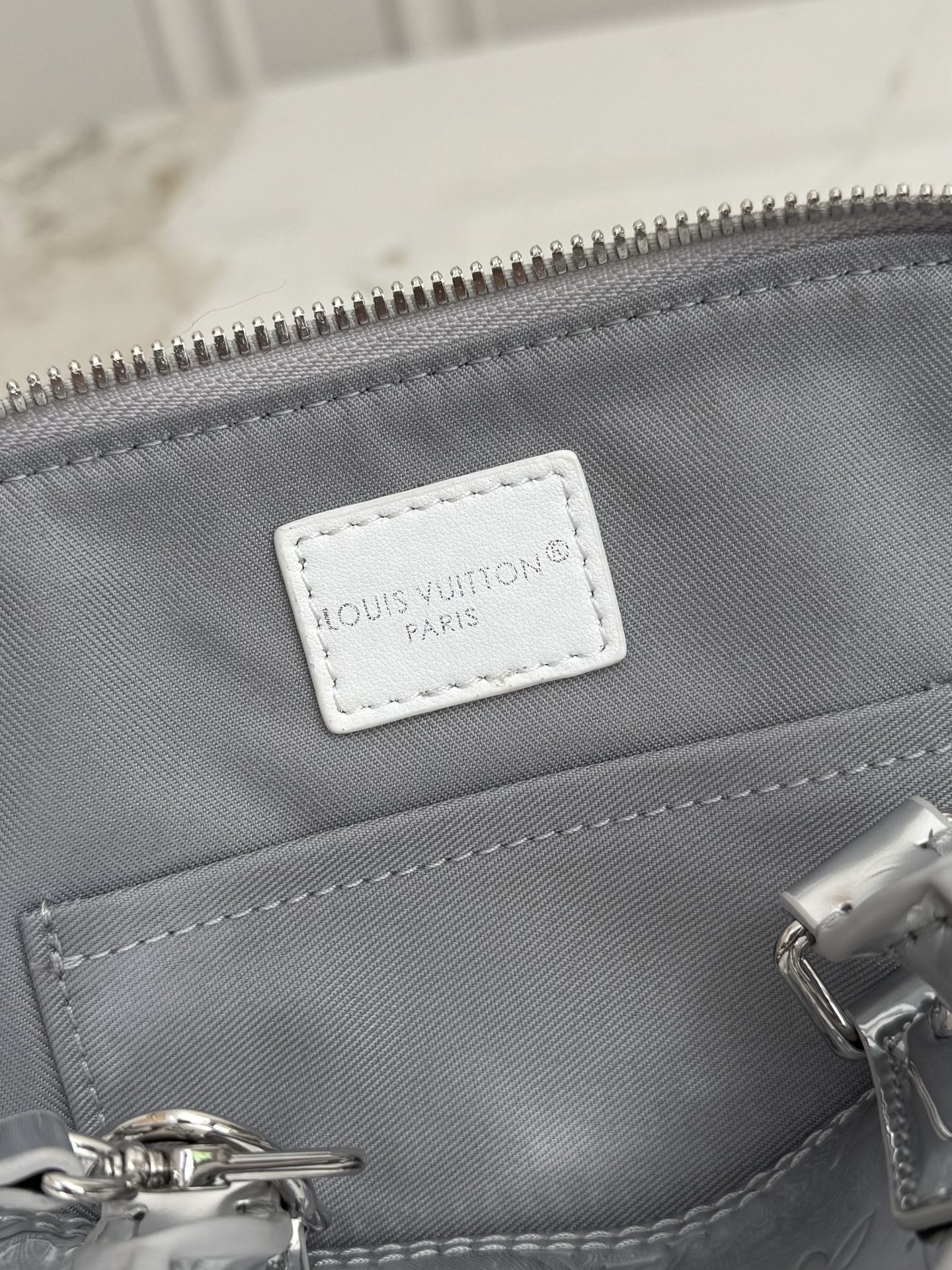 Louis Vuitton Alma BB Handbag in Monogram Miroir Copper - Image 9