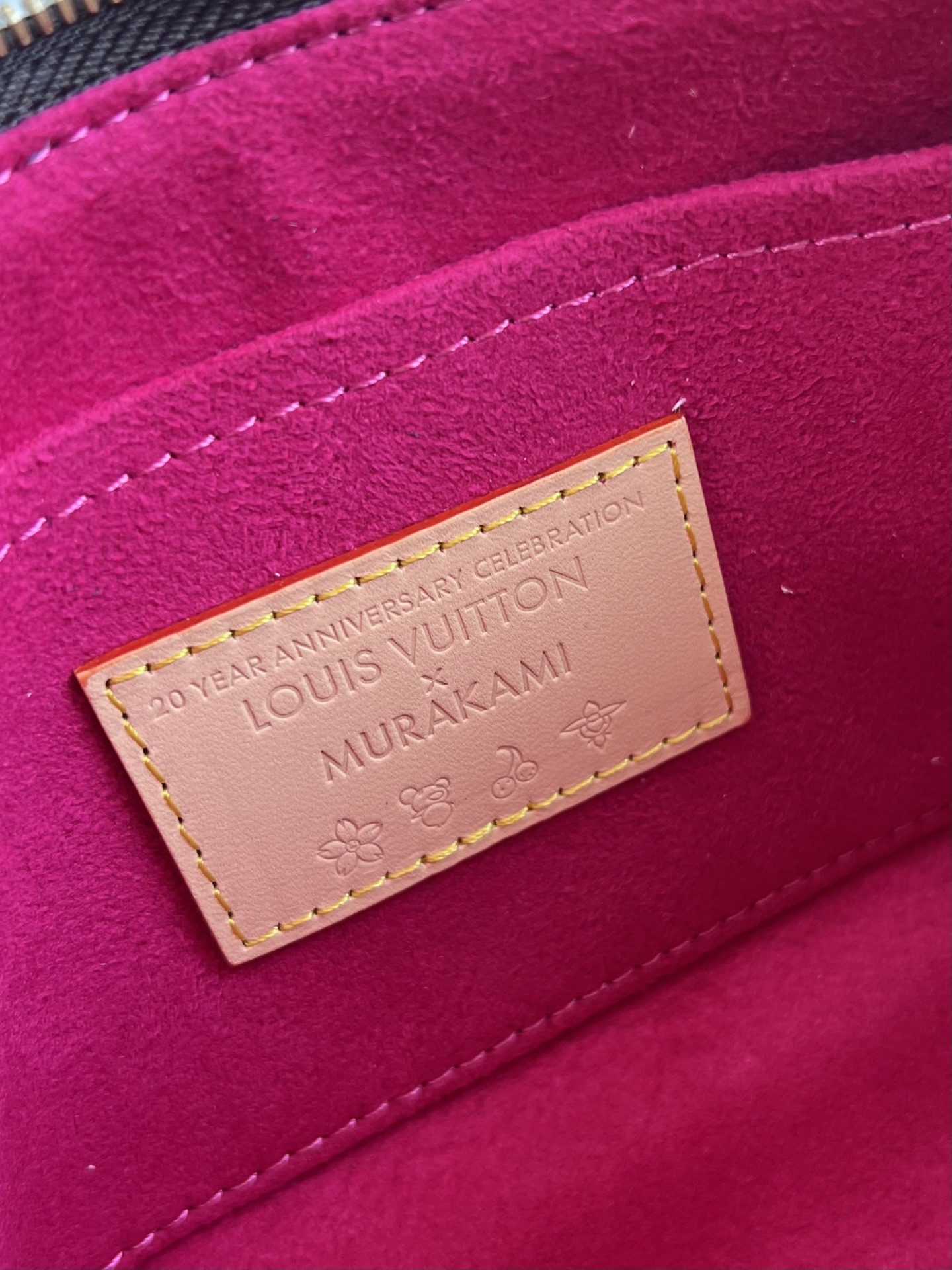 Louis Vuitton x Murakami Pochette Accessoires Handbag - Image 9