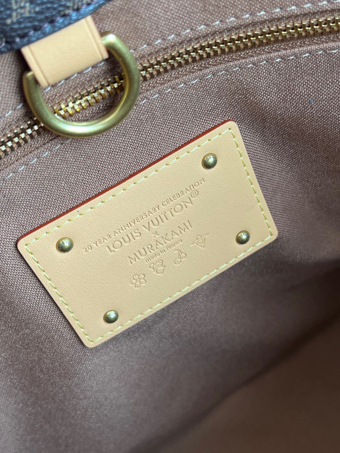 Shopper Tote MM in Monogram Cowhide Leather - Image 9