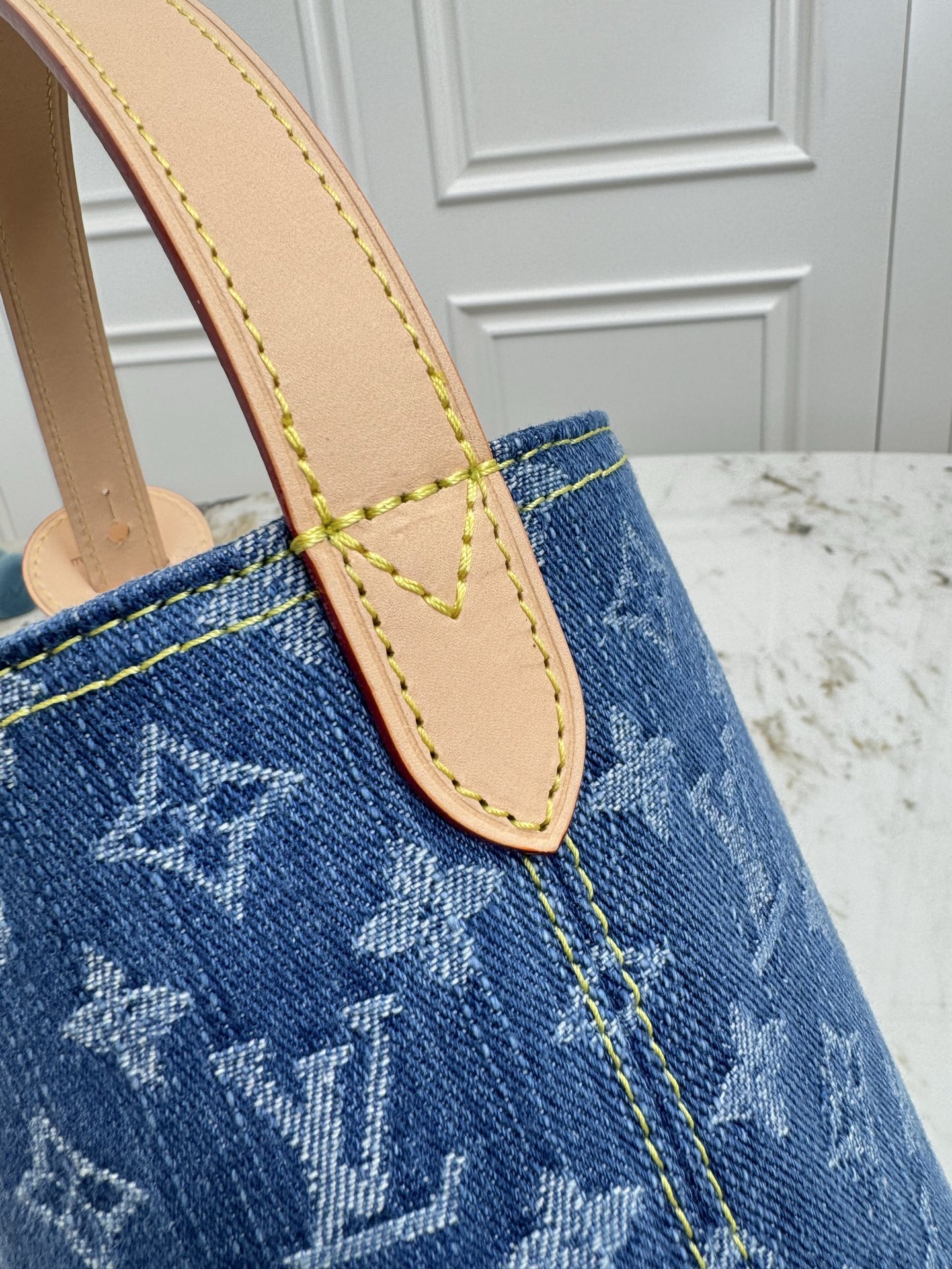 Louis Vuitton All In BB Denim Bucket Bag, M27626 / 28107 - Image 9