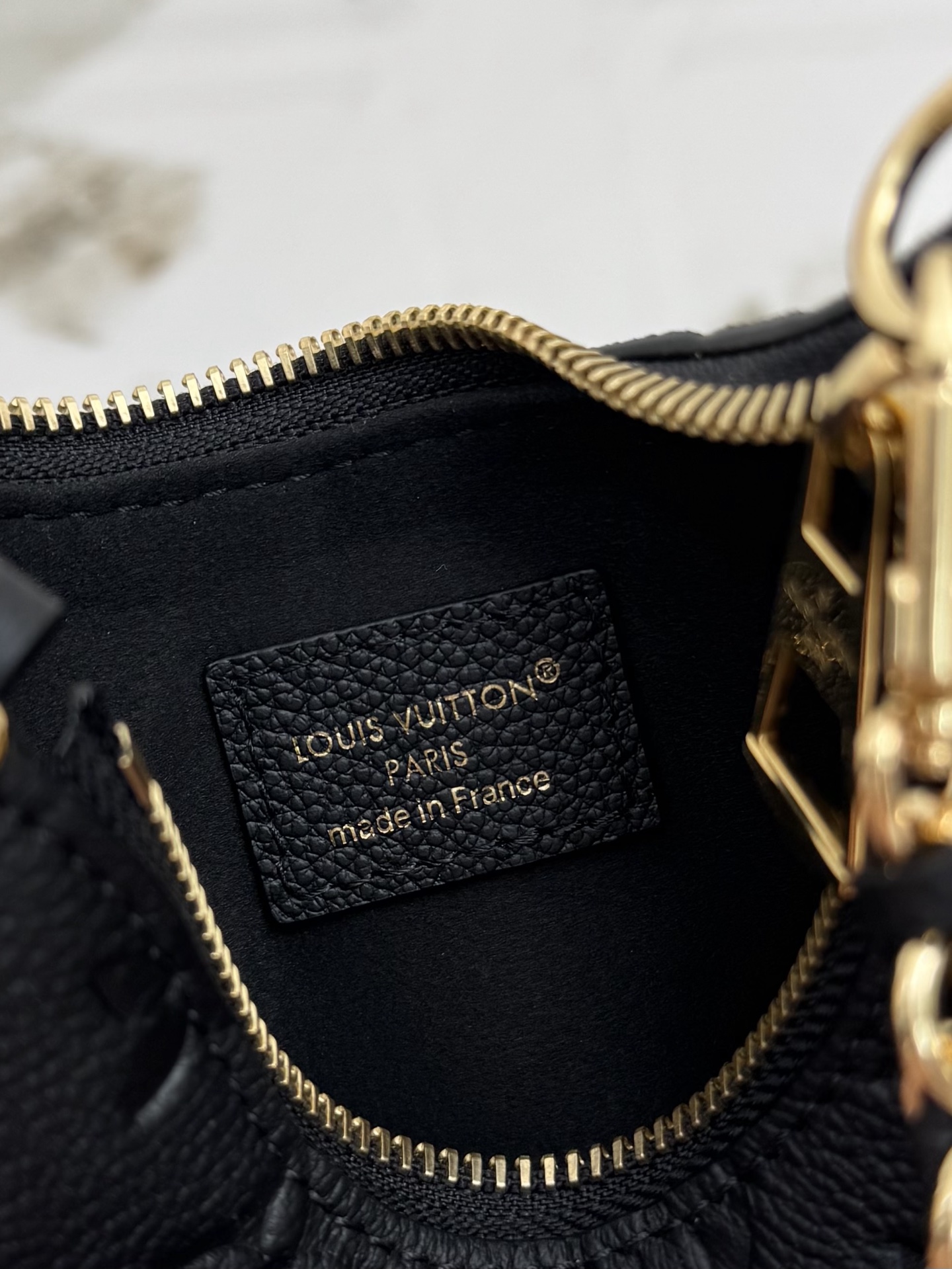 Louis Vuitton Nano Boulogne Monogram Empreinte Leather Crossbody Bag - Image 9