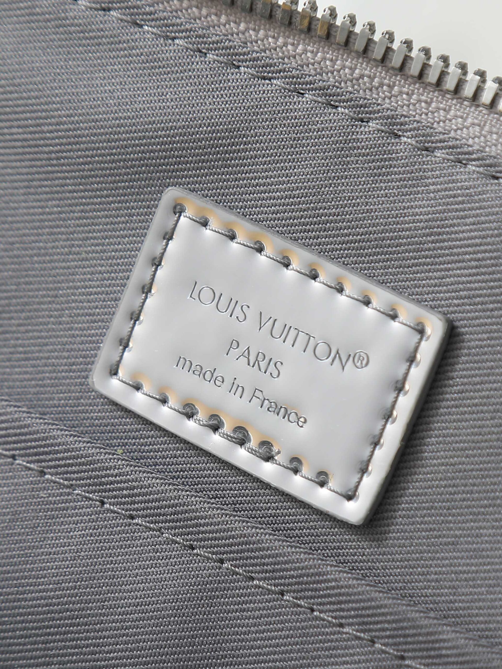 Louis Vuitton Alma BB Handbag in Silver Monogram Miroir - Image 9