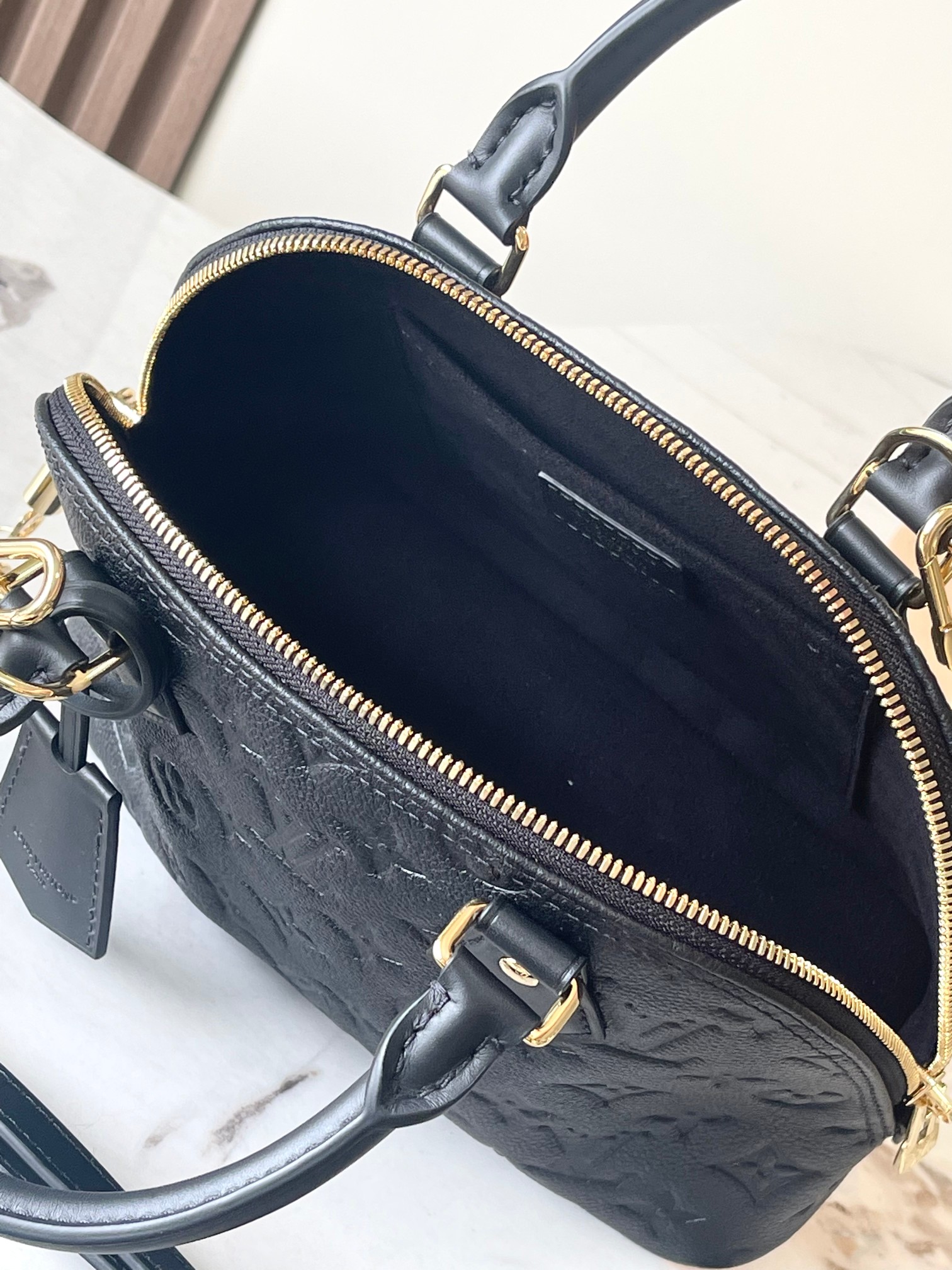 Alma BB Leather Handbag - Image 9