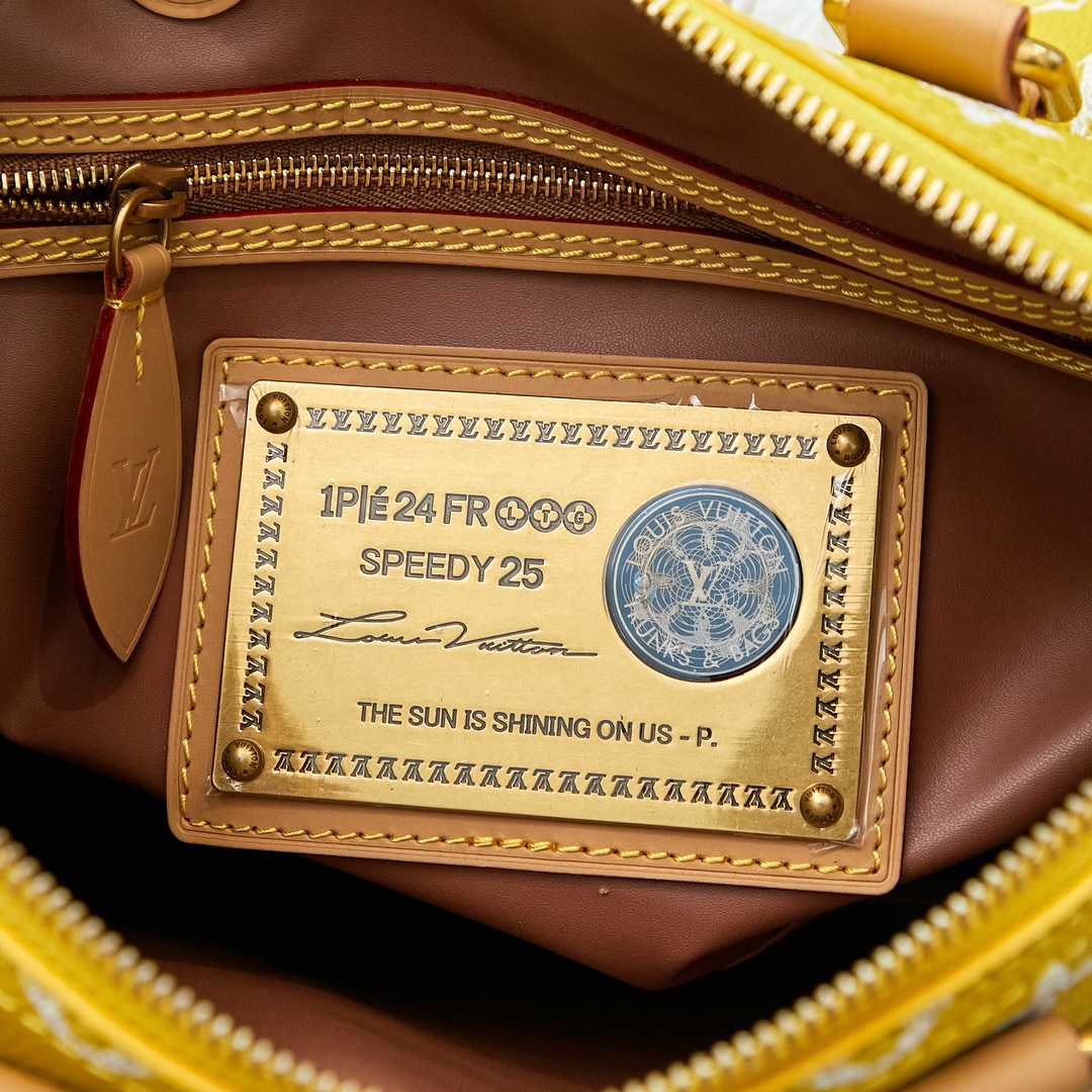 Louis Vuitton Speedy P9 Bandoulière 25 Monogram Leather Crossbody Bag - Image 9