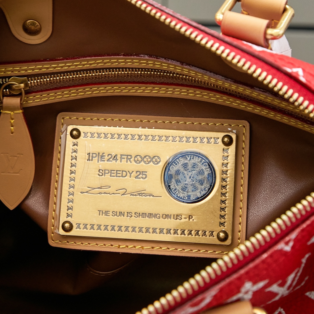 Louis Vuitton Speedy P9 Bandoulière 25 Monogram Leather Crossbody Bag - Image 9