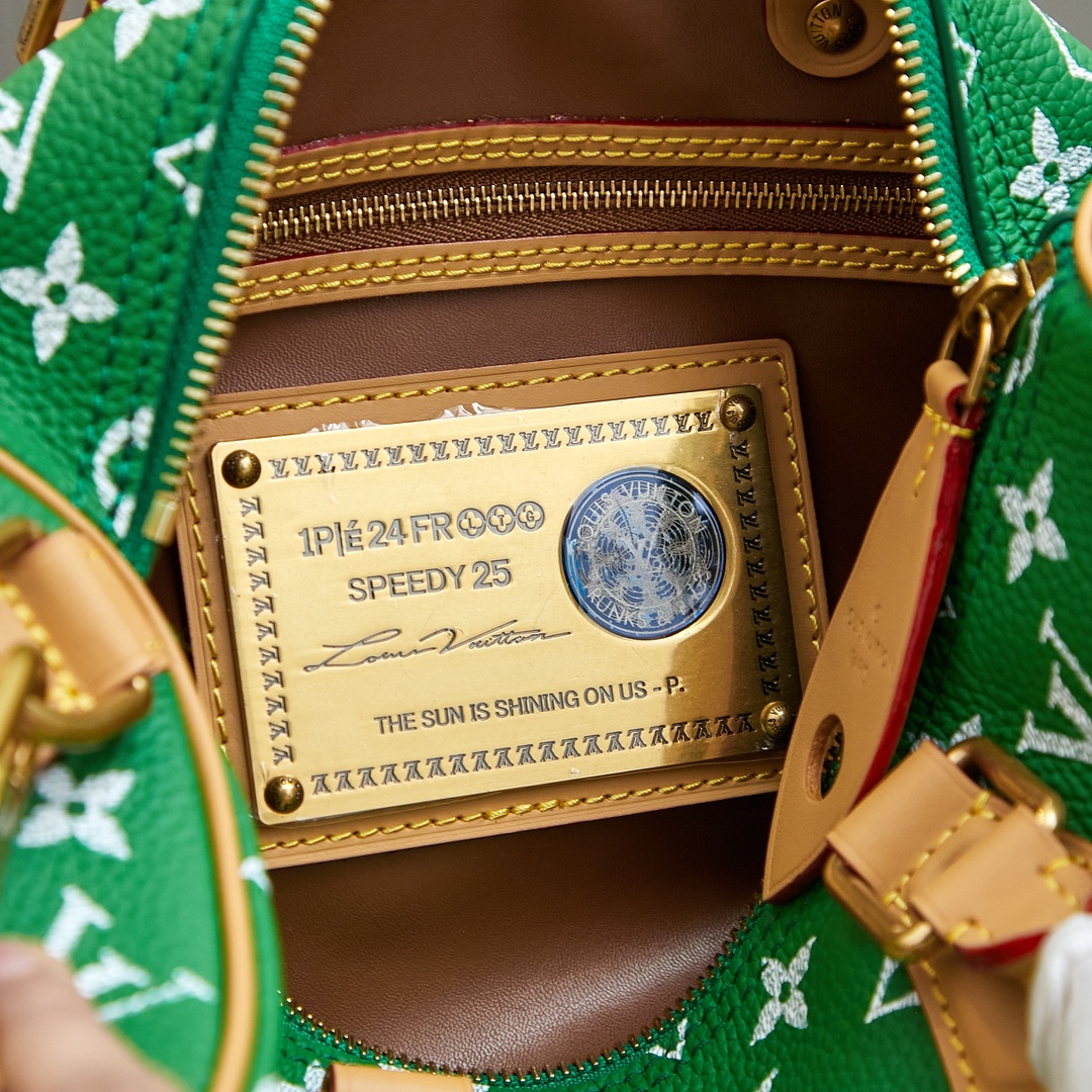 Louis Vuitton Speedy P9 Bandoulière 25 Monogram Leather Bag - Image 9