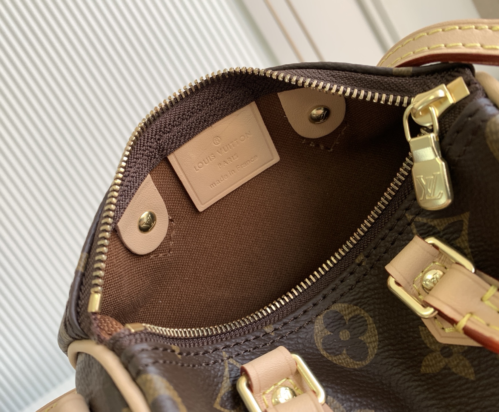 Nano Speedy Monogram Canvas Crossbody Bag M61252 - Image 9