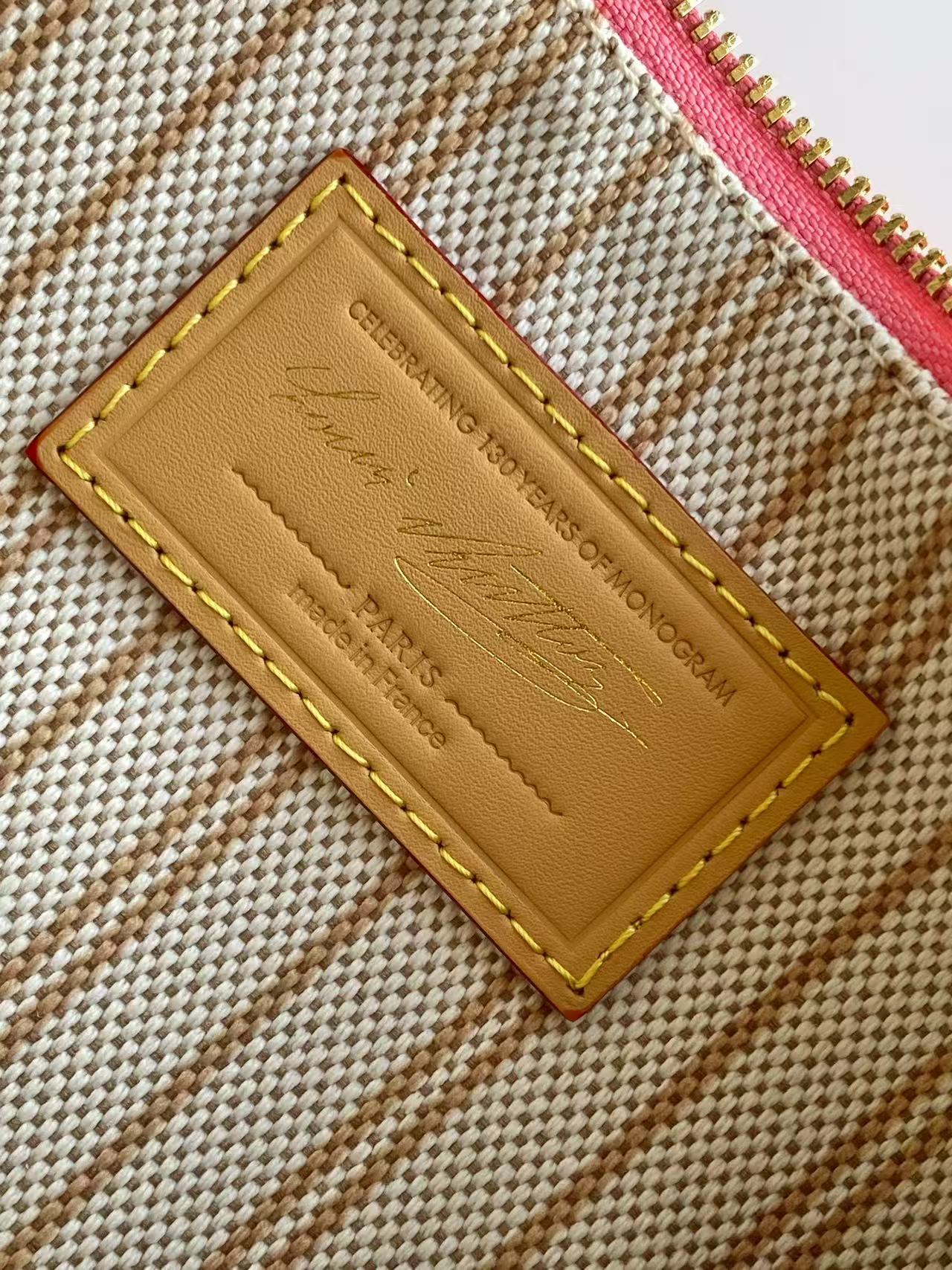 Louis Vuitton Monogram Denim Liv Pochette Crossbody Bag - Image 9