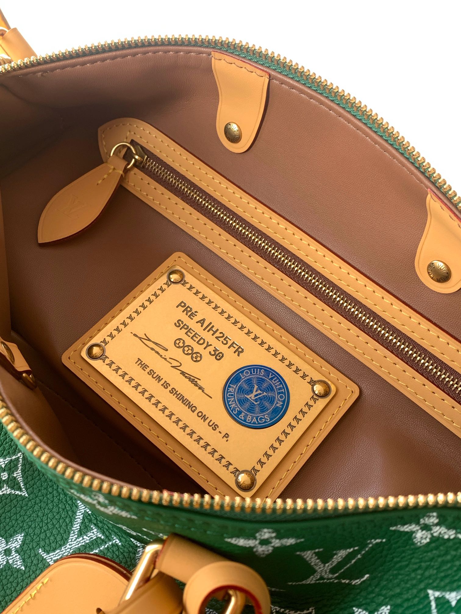 Louis Vuitton Speedy P9 Bandoulière 30 Monogram Leather Handbag - Image 9