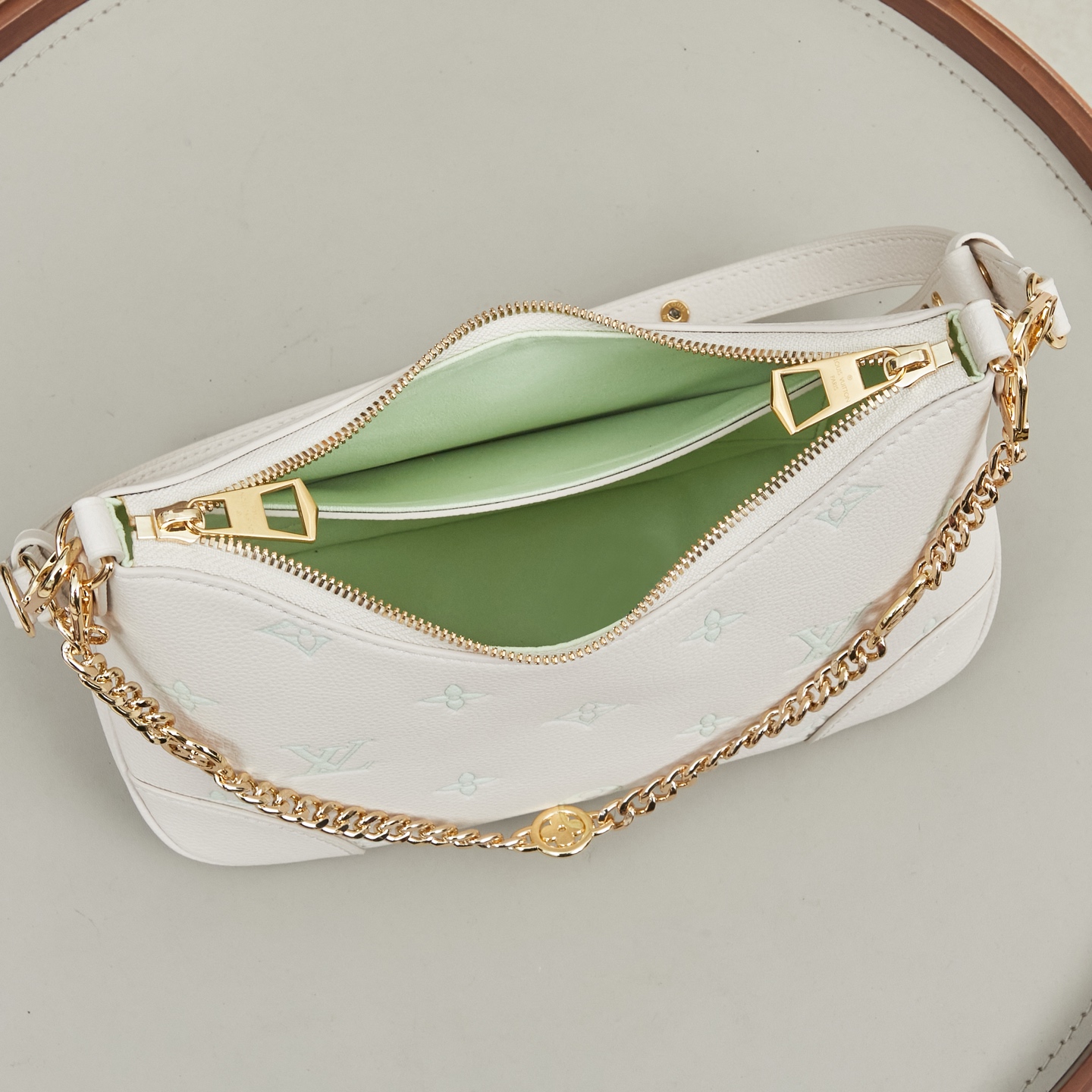 Louis Vuitton Boulogne PM Leather Crossbody Bag - Image 9