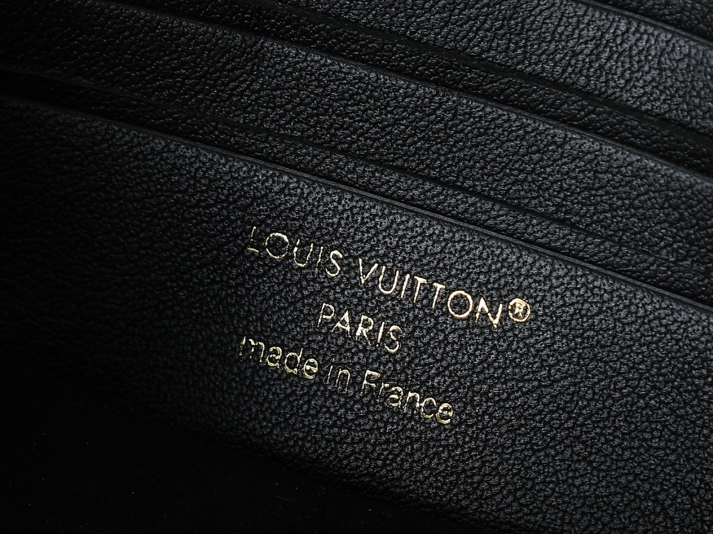 Louis Vuitton LV Bloom Wallet on Chain Bag in Black Leather - Image 9