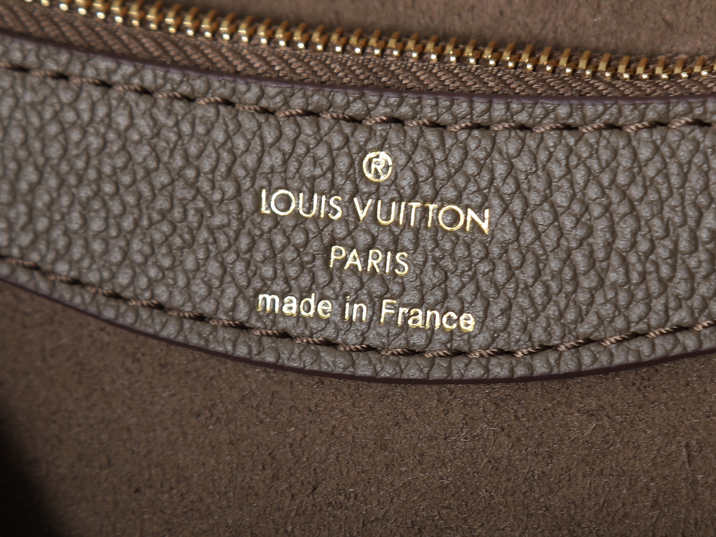 Louis Vuitton Diane Bag in Khaki Green Monogram Empreinte Leather - Image 9