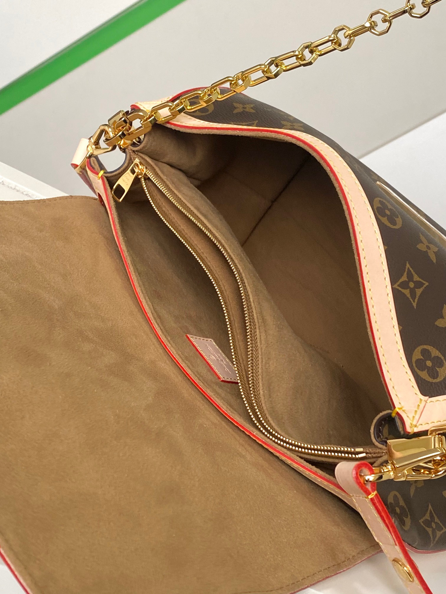 Louis Vuitton Dauphine Soft Large Handbag - Image 9
