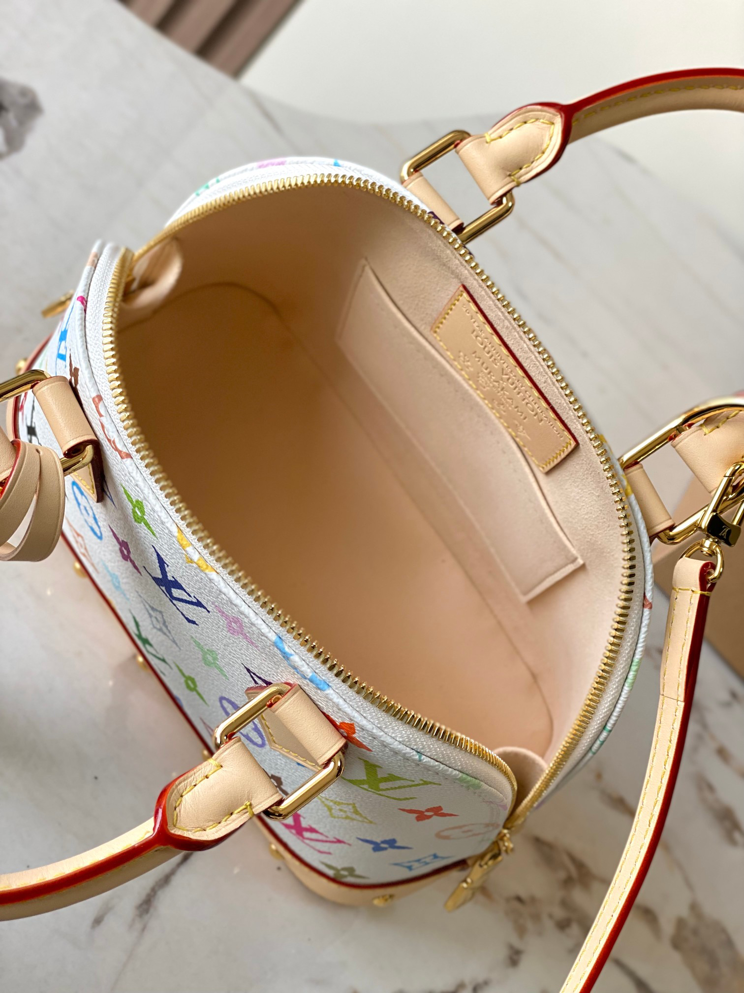 Louis Vuitton Alma BB Handbag - Image 10