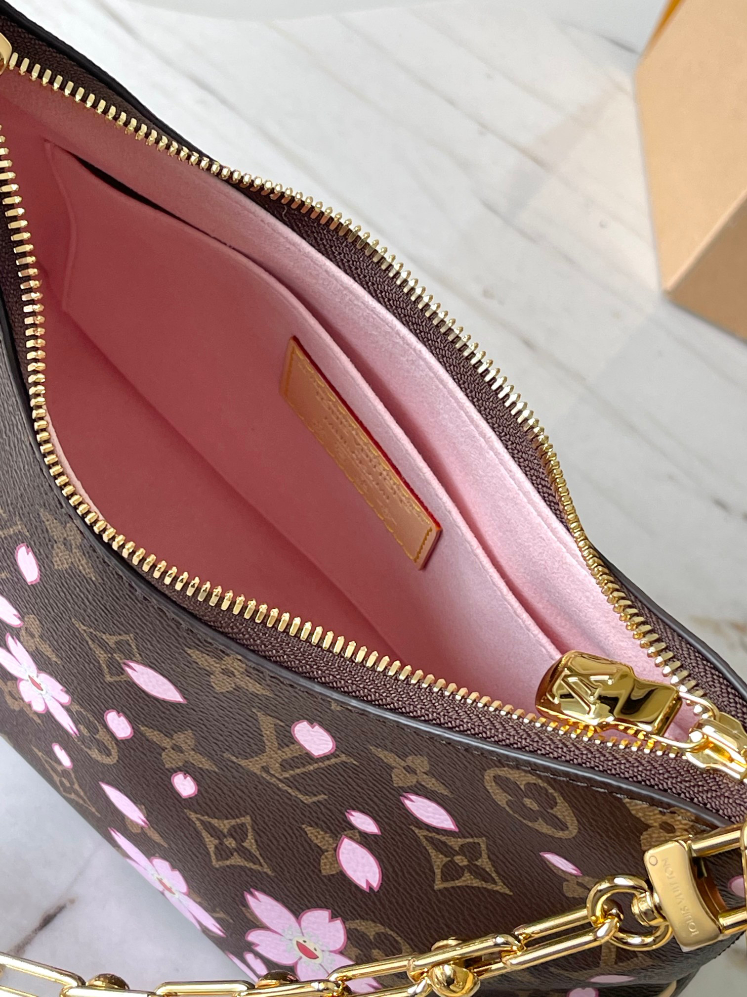 Louis Vuitton x Takashi Murakami Boulogne Small Crossbody Bag - Image 10