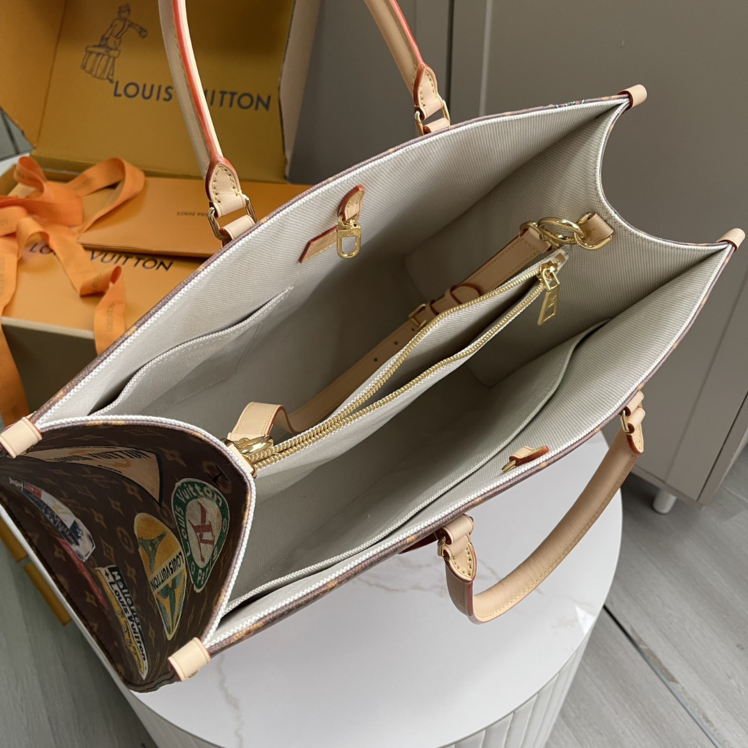 Louis Vuitton OnTheGo Voyage Tote Bag - Image 10