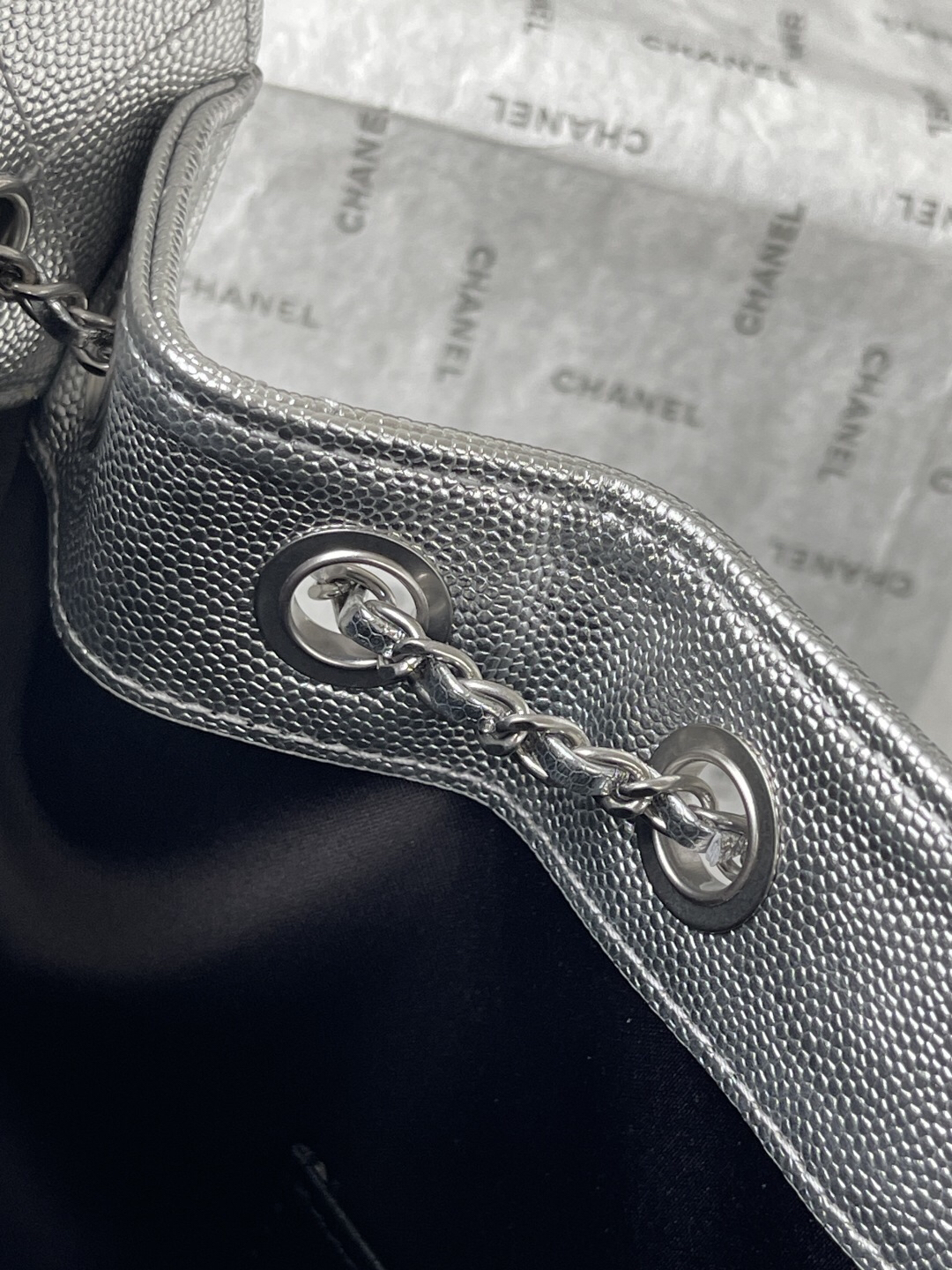 Chanel 25S Spring/Summer Mini Hobo Bucket Bag - Image 10