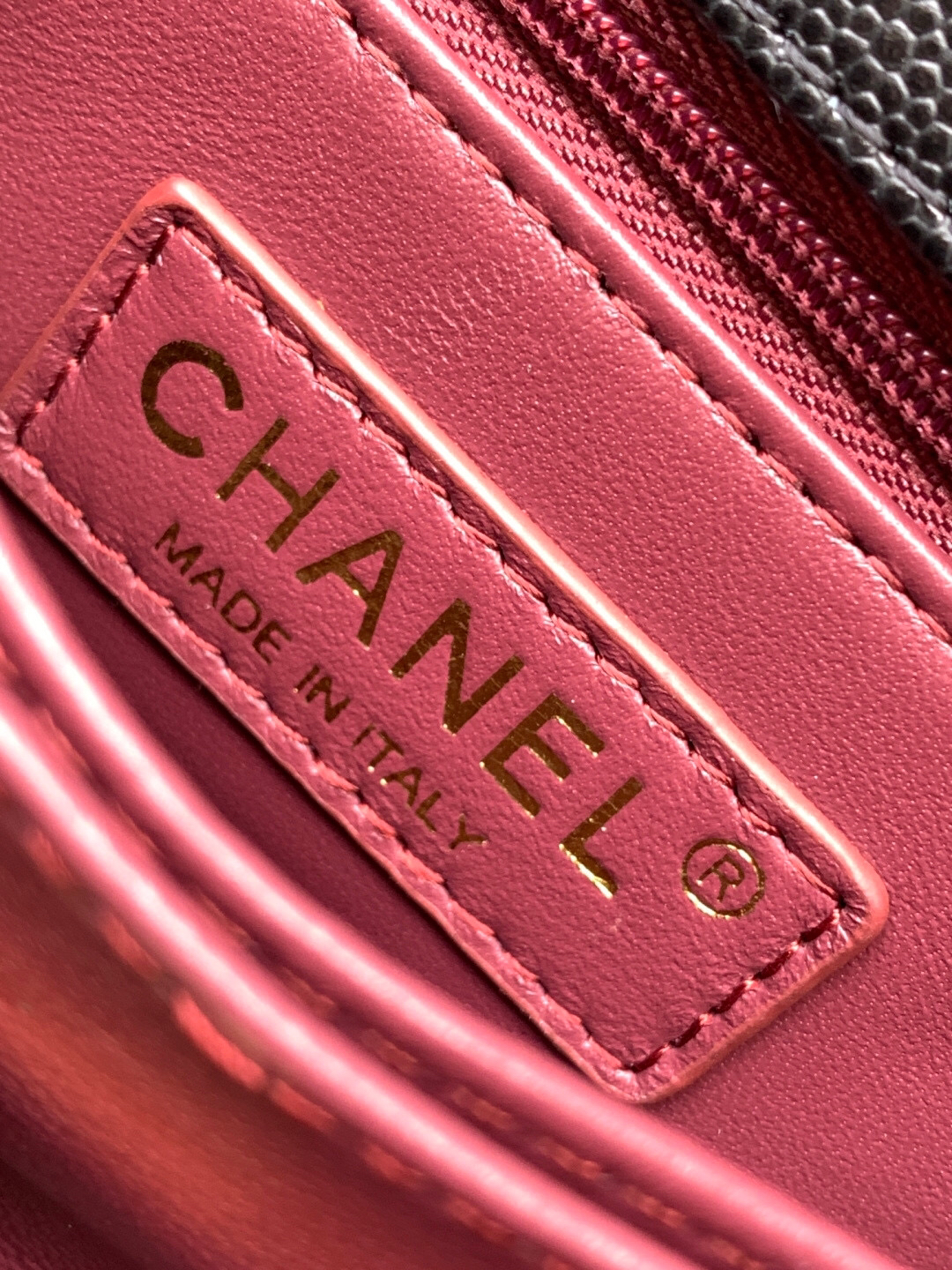 Chanel Mini Coco Handle Flap Handbag AS2215 - Image 10