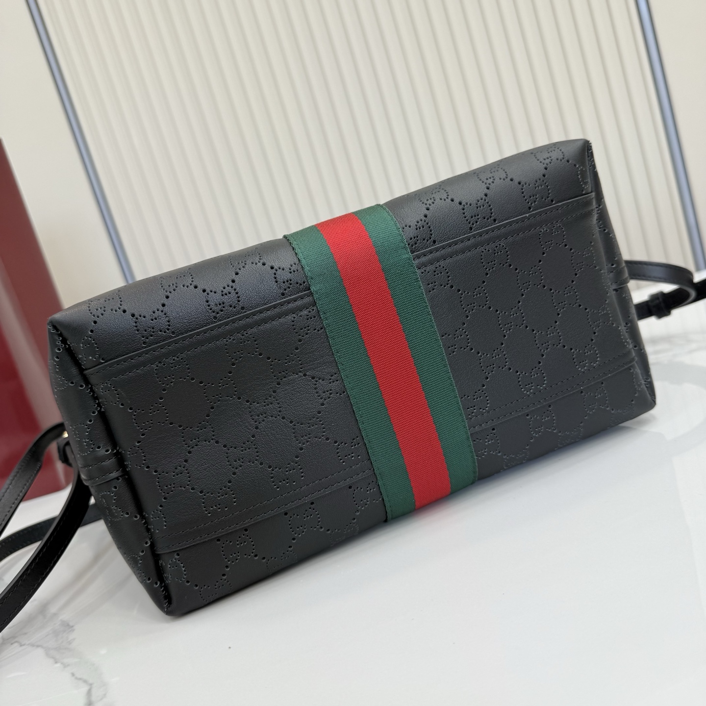 Gucci Perforated Leather Bag 860845 - Image 10