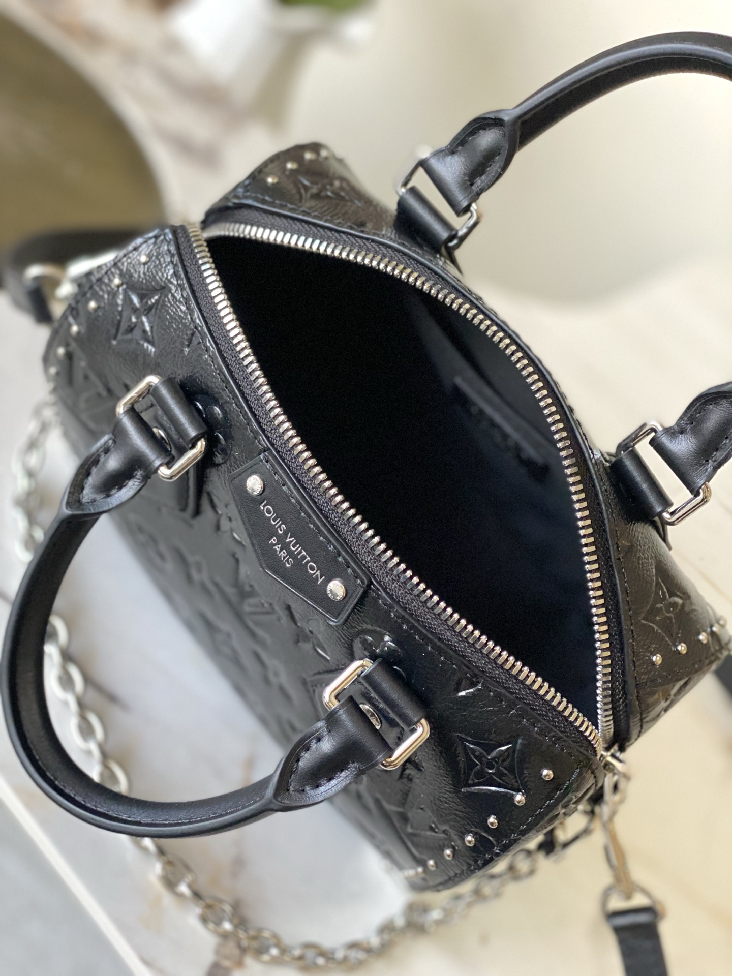 Louis Vuitton Speedy Trunk 20 Handbag - Image 10