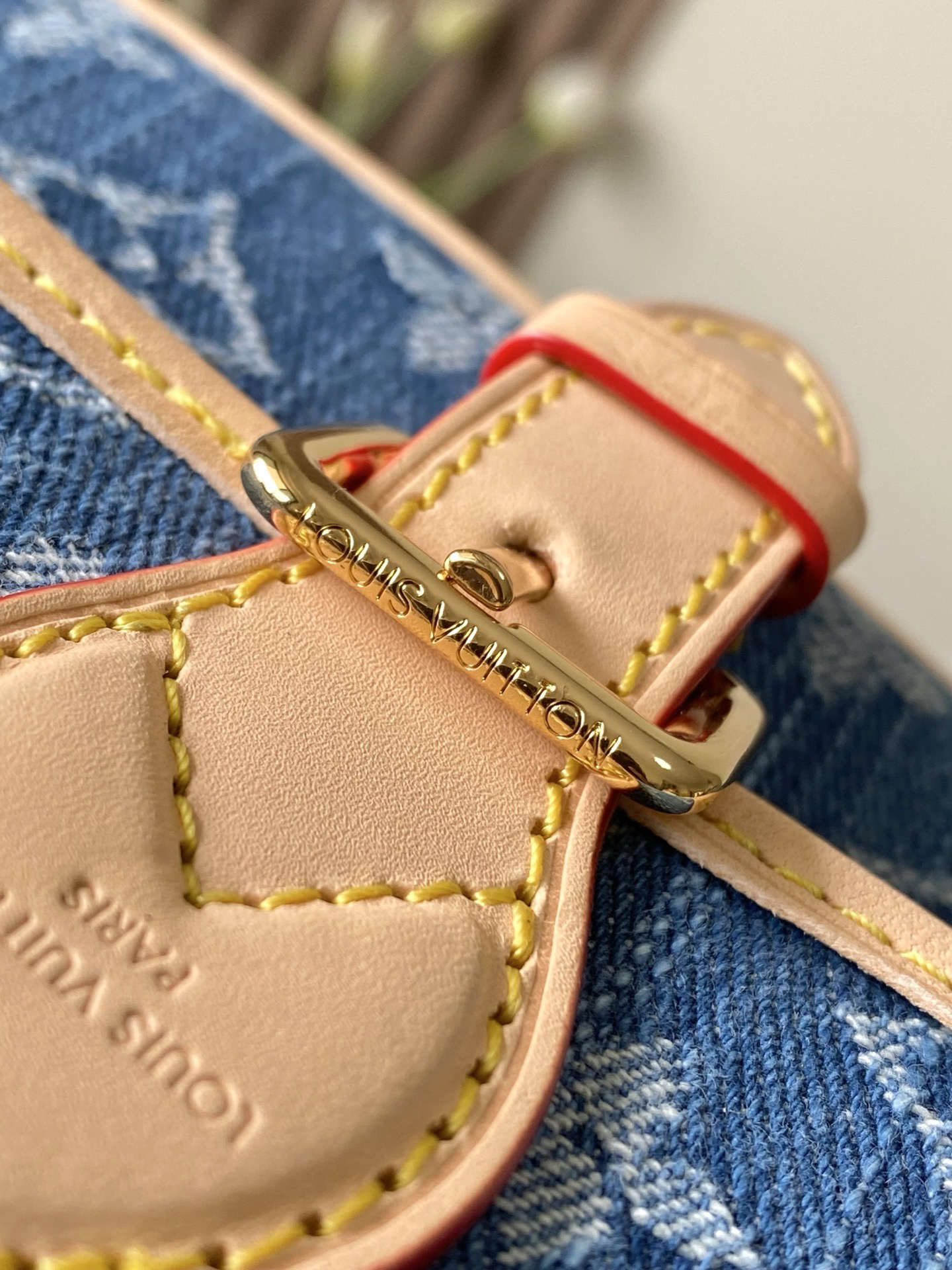 Saint Laurent Nano Diane Denim Crossbody Bag - Image 10